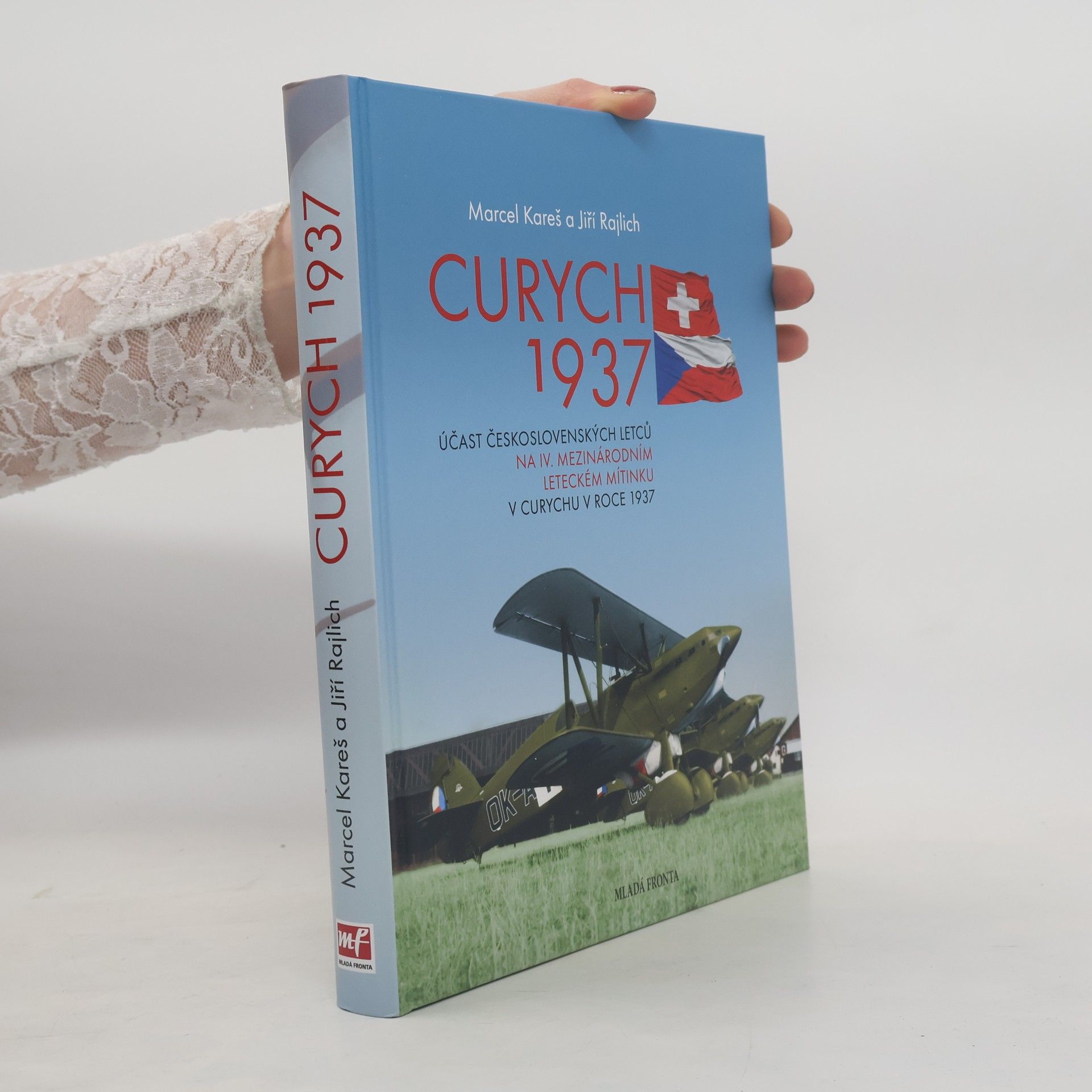 Marcel Kareš Curych 1937 - Účast československých letců na IV. mezinárodním leteckém mítinku v Curychu v roce 1937