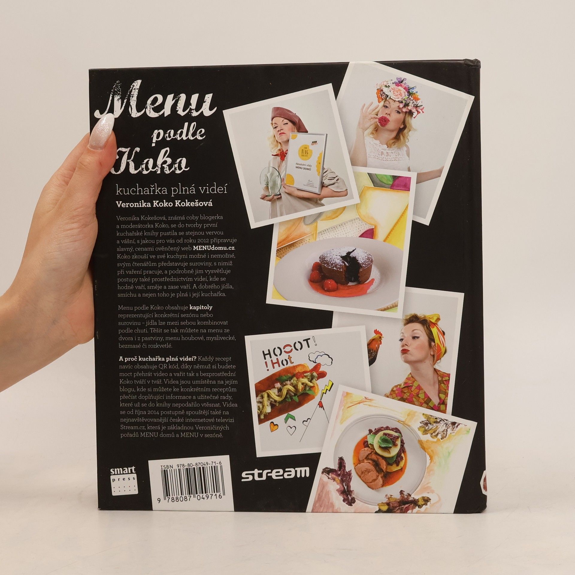 Veronika Koko Kokešová Menu podle Koko. Kuchařka plná videí