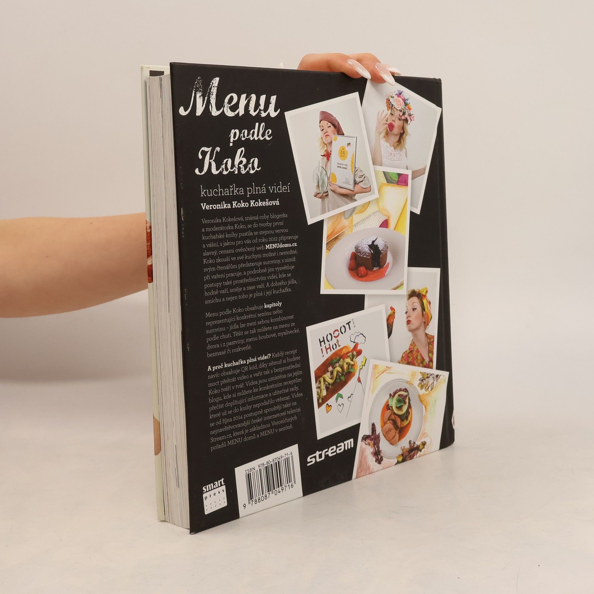 Veronika Koko Kokešová Menu podle Koko. Kuchařka plná videí