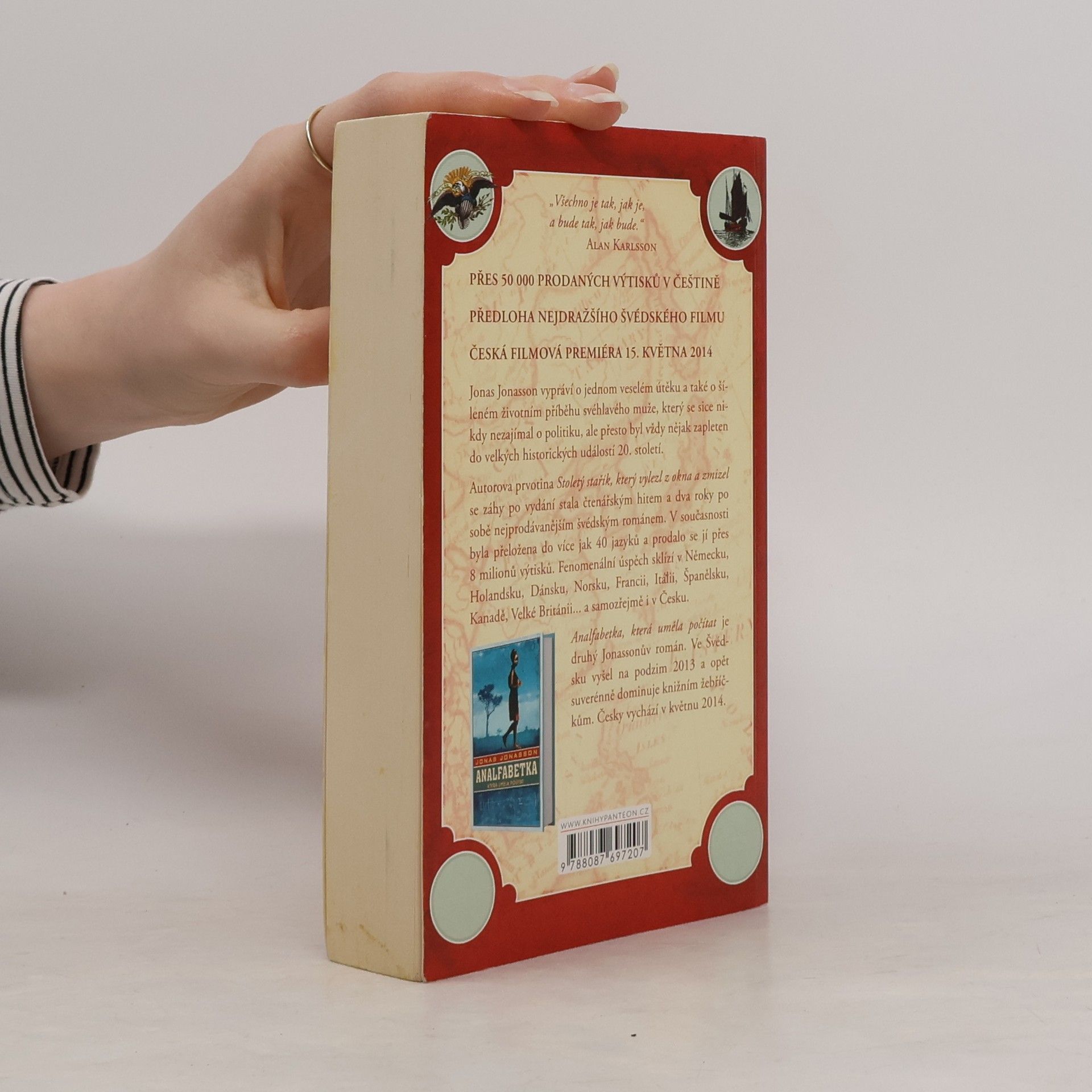 Jonas Jonasson Stoletý stařík, který vylezl z okna a zmizel