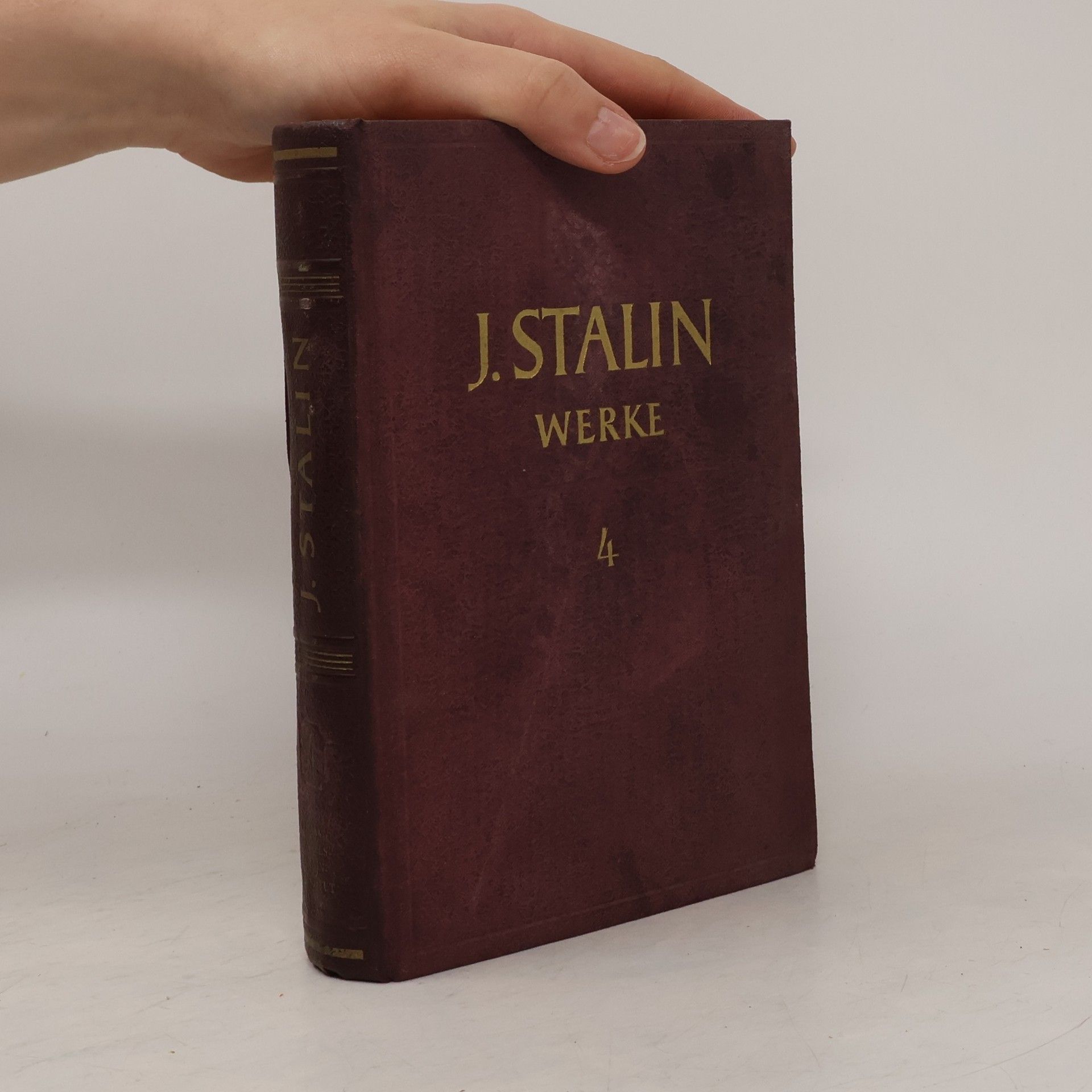 Josif Stalin J. Stalin Werke 4