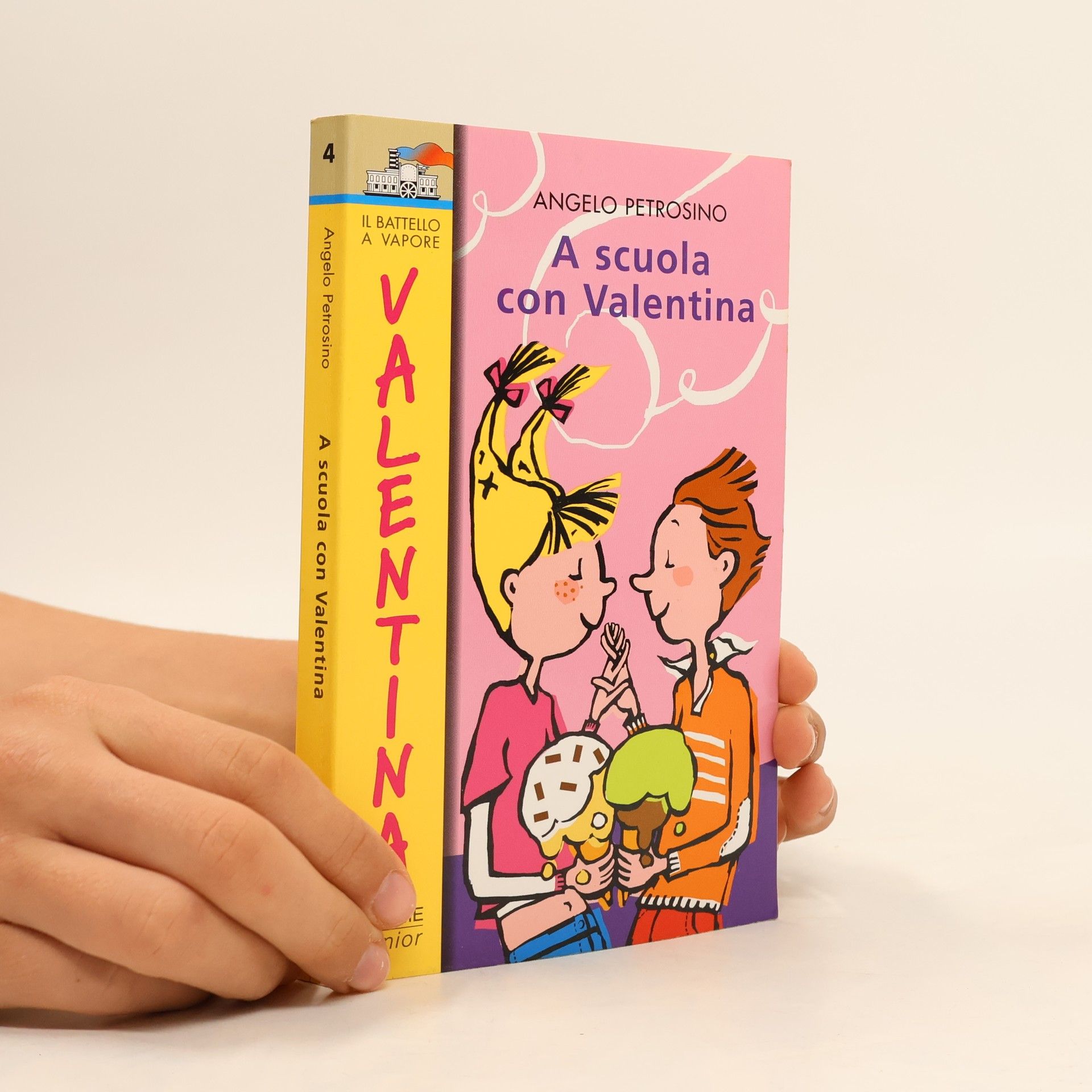Angelo Petrosino A scuola con Valentina