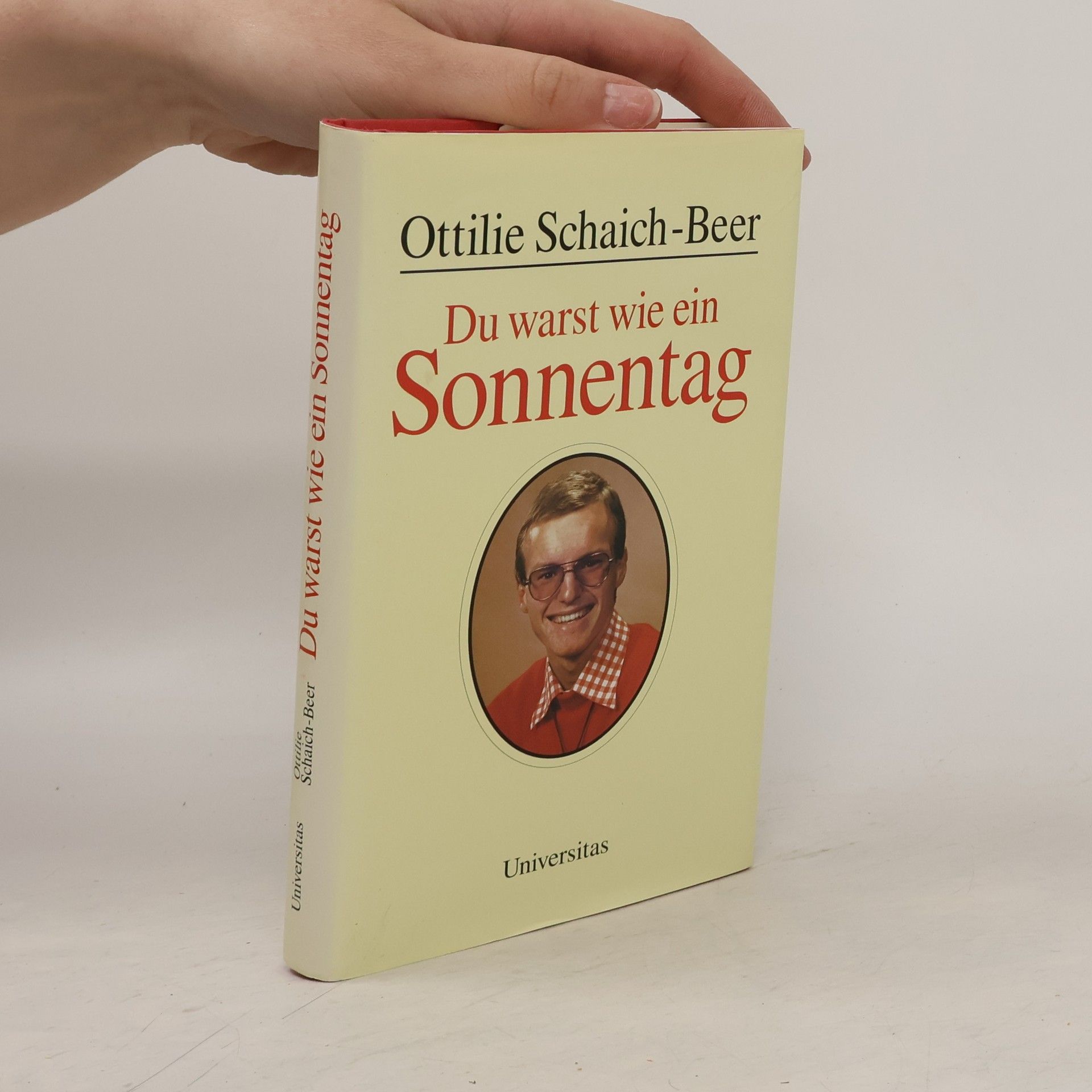 Ottilie Schaich Beer Du warst wie ein Sonnentag