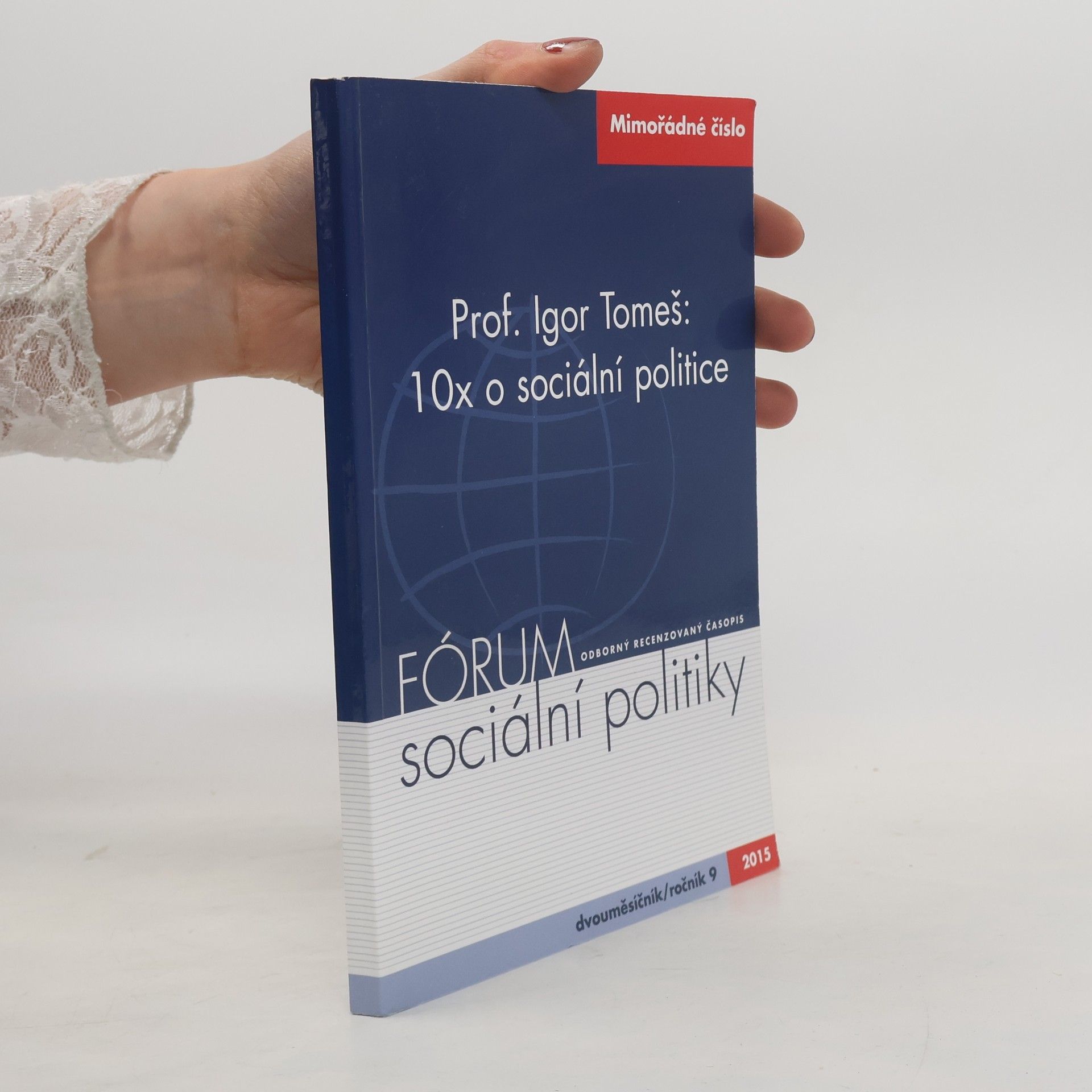 Prof. Igor Tomeš : 10x o sociální politice 10x o sociální politice