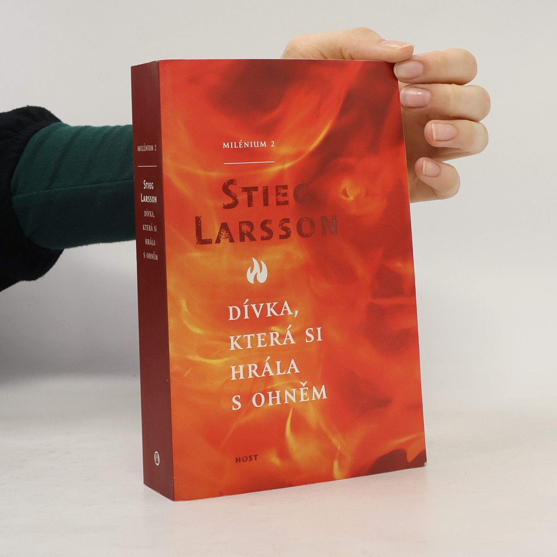 Stieg Larsson Dívka, která si hrála s ohněm