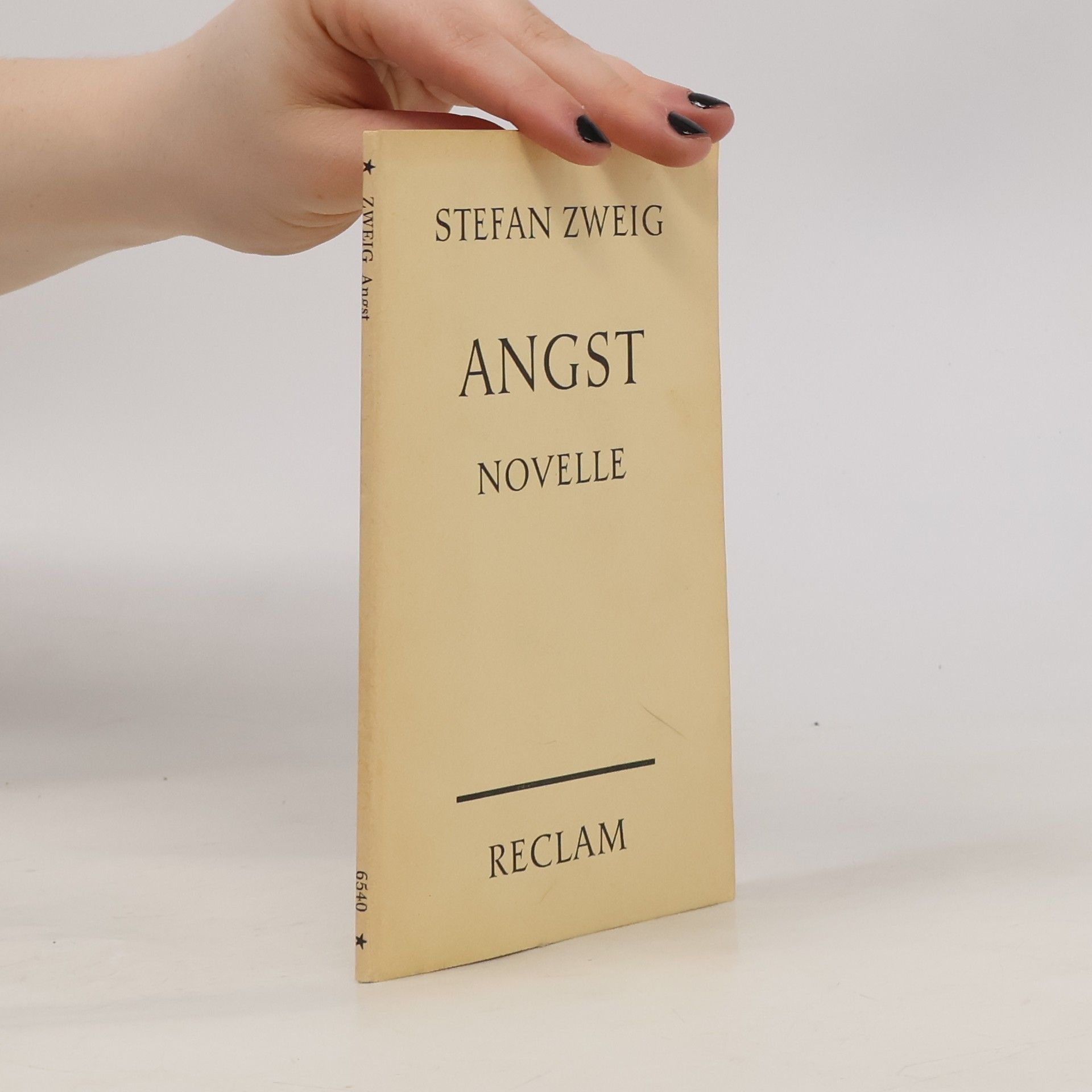 Stefan Zweig Angst