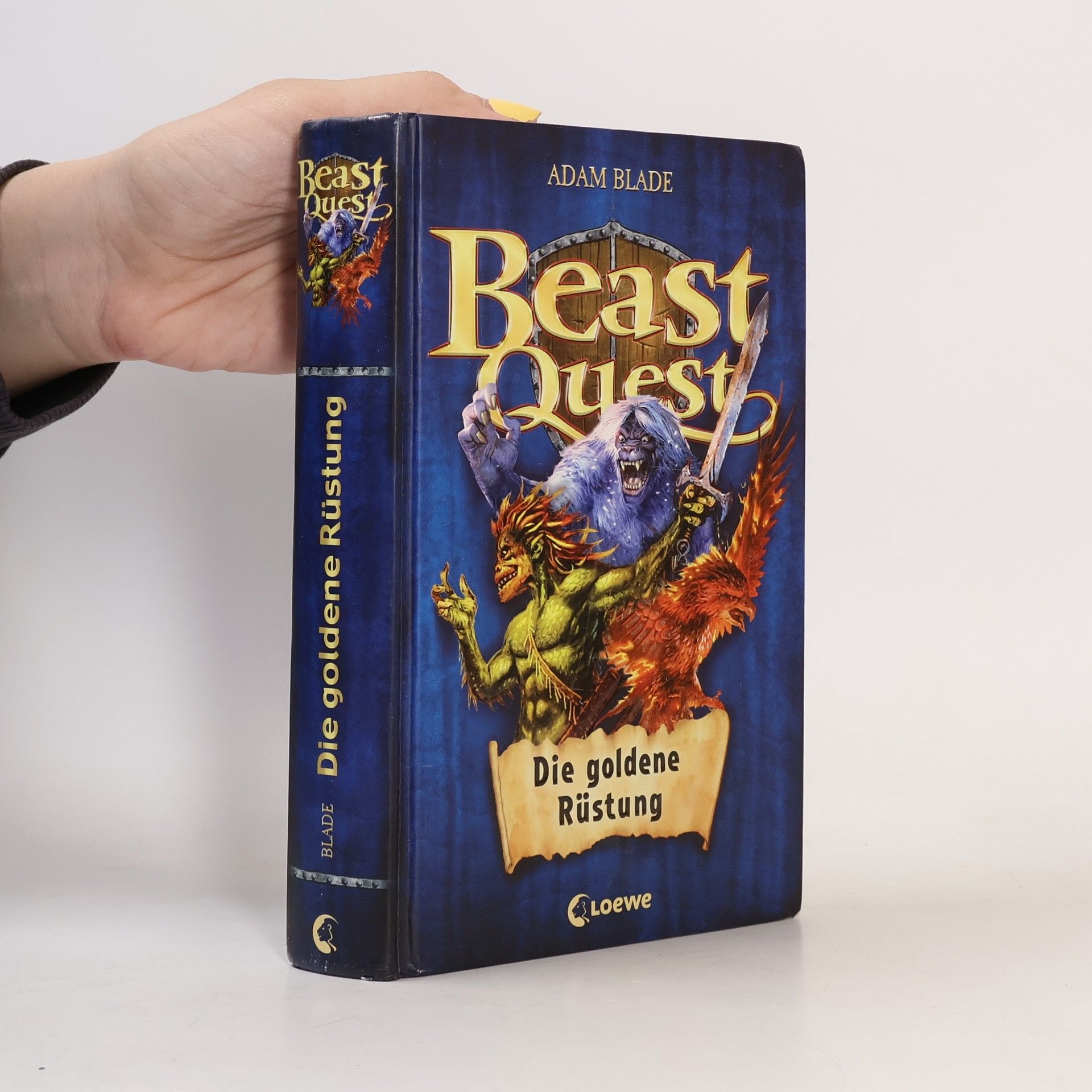Adam Blade Beast Quest – die goldene Rüstung