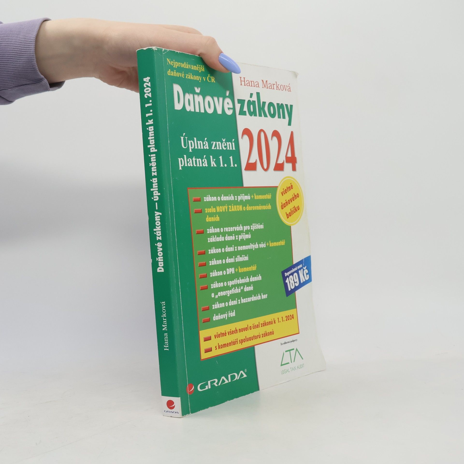 Hana Marková Daňové zákony 2024