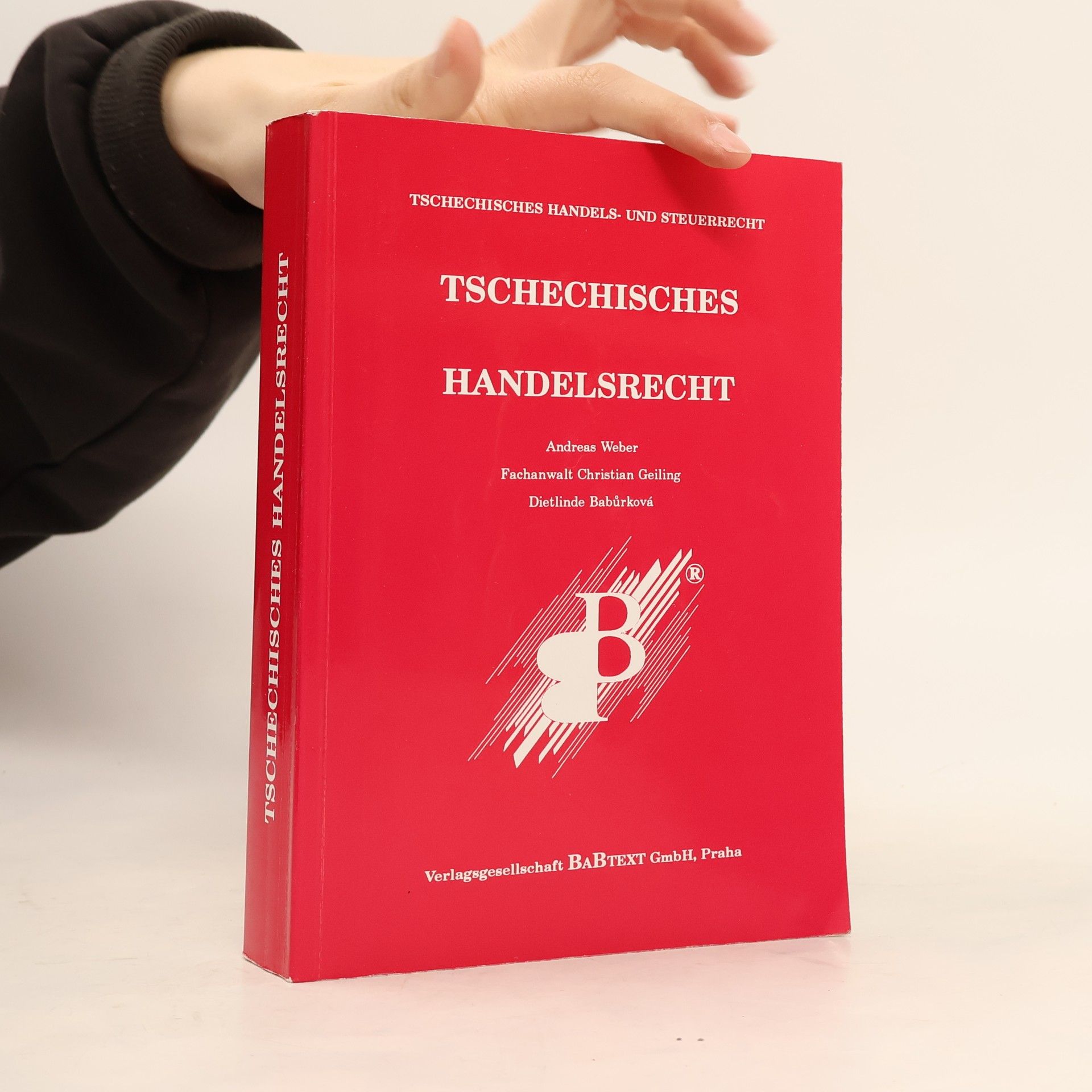Jörg-Andreas Weber Tschechisches Handelsrecht