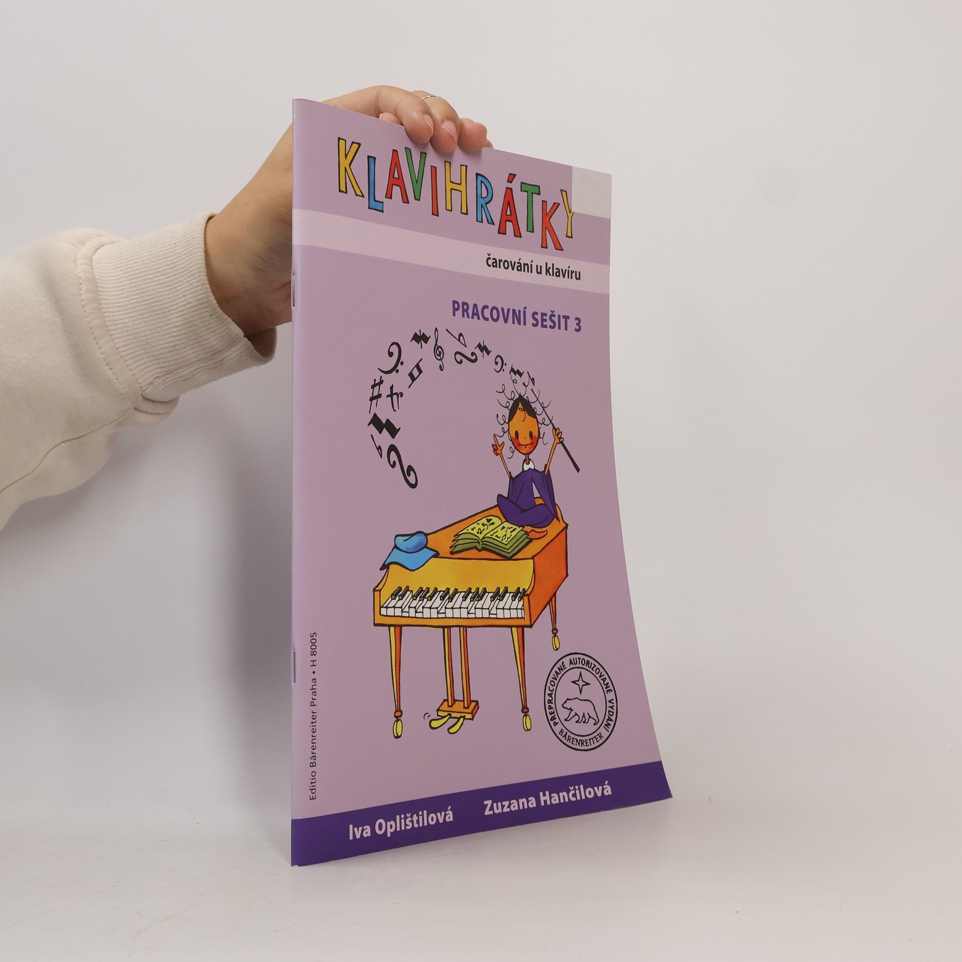 Zuzana Hančilová Klavihrátky - pracovní sešit 3 - Přepracované autorizované vydání