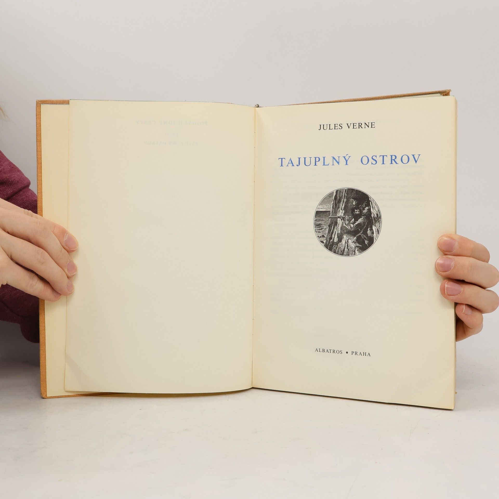 Jules Verne Tajuplný ostrov
