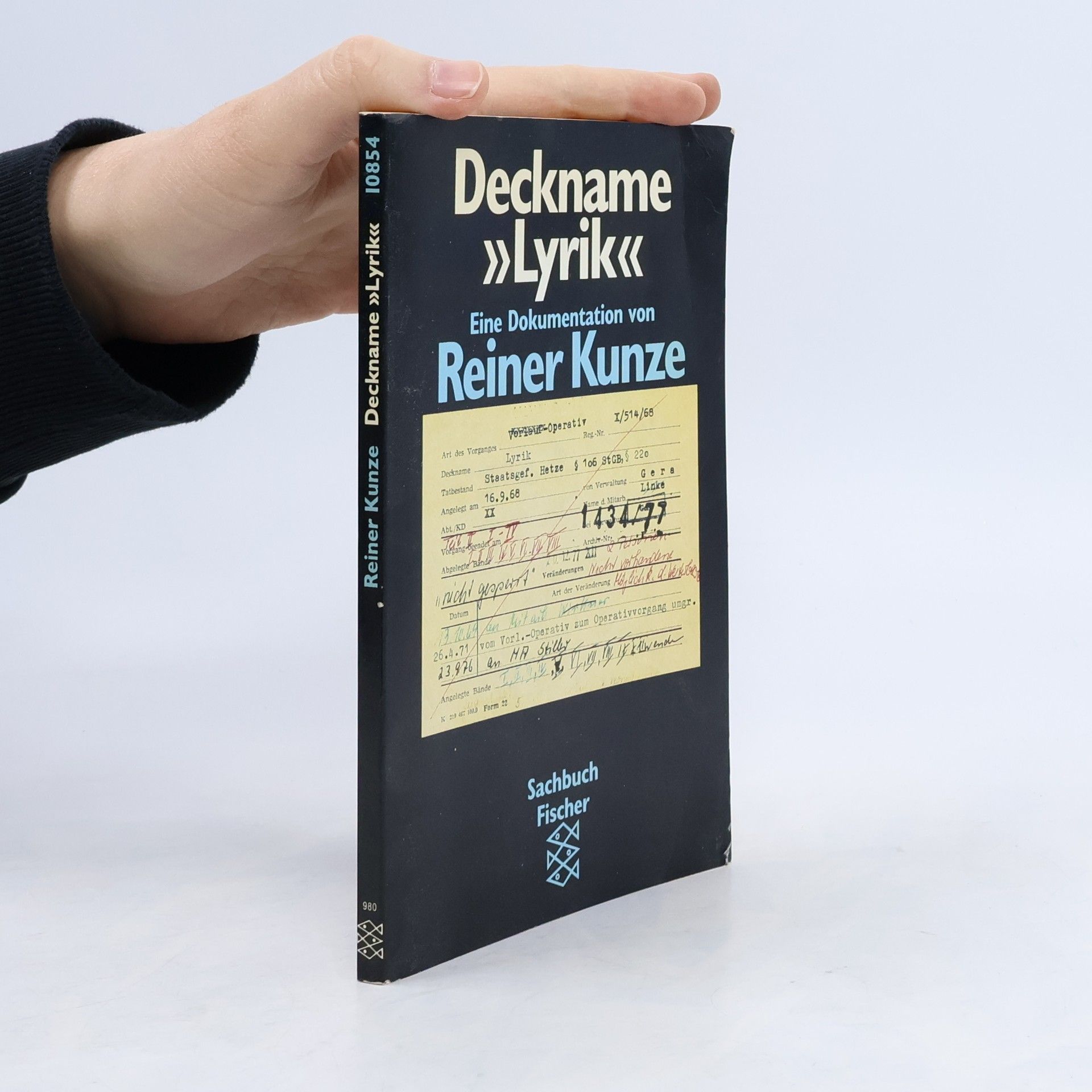 Various authors Deckname "Lyrik" : eine Dokumentation von Reiner Kunze