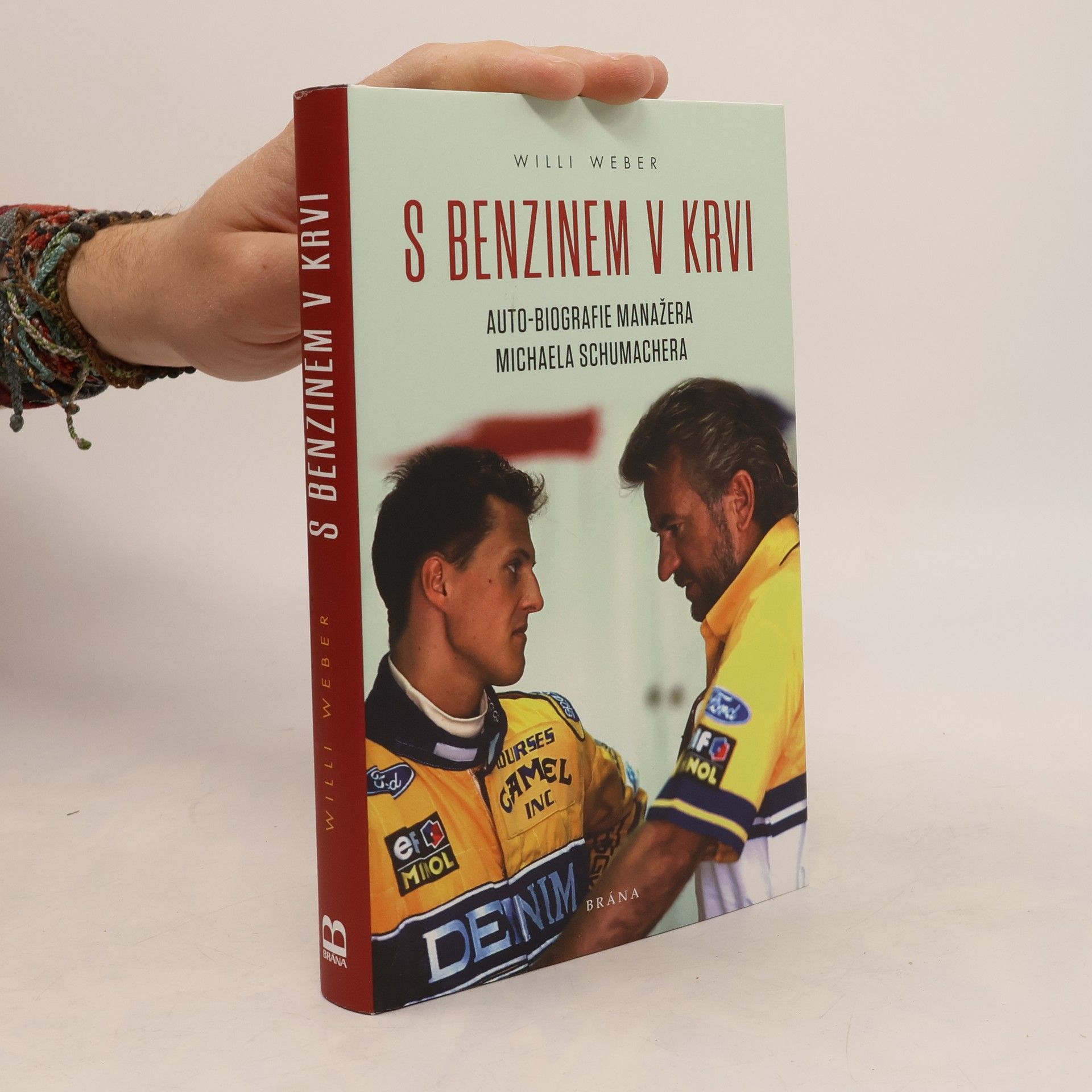 Willi Weber S benzinem v krvi : auto-biografie manažera Michaela Schumachera