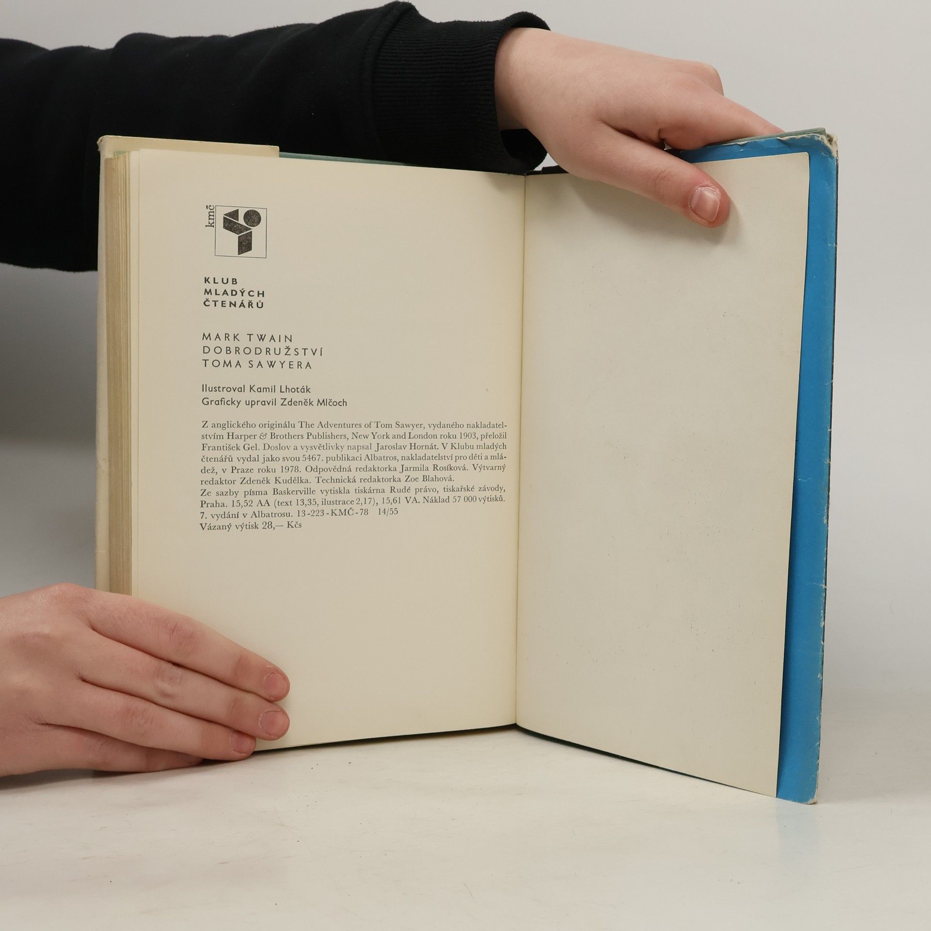 Mark Twain Dobrodružství Toma Sawyera
