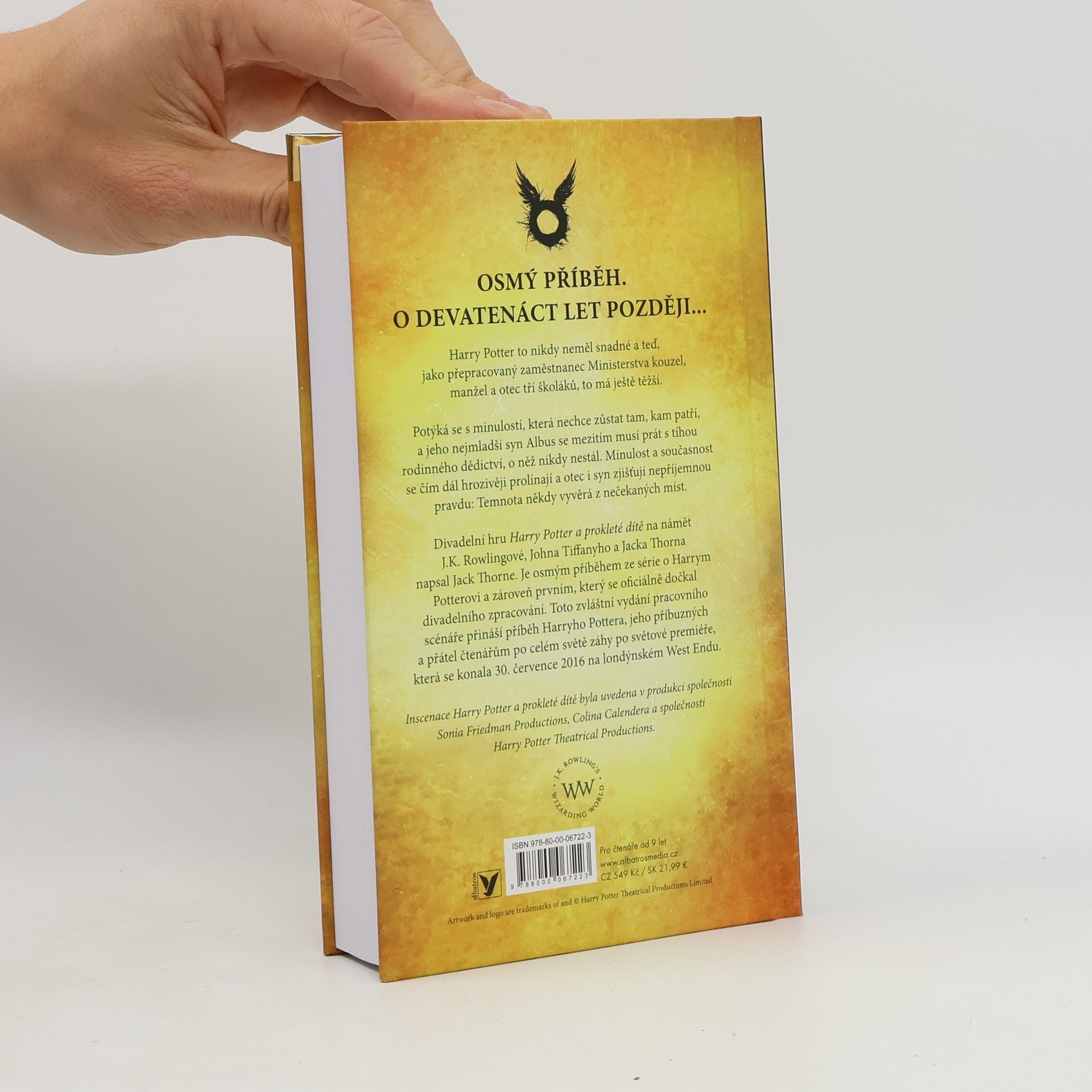 Jack Thorne Harry Potter a prokleté dítě