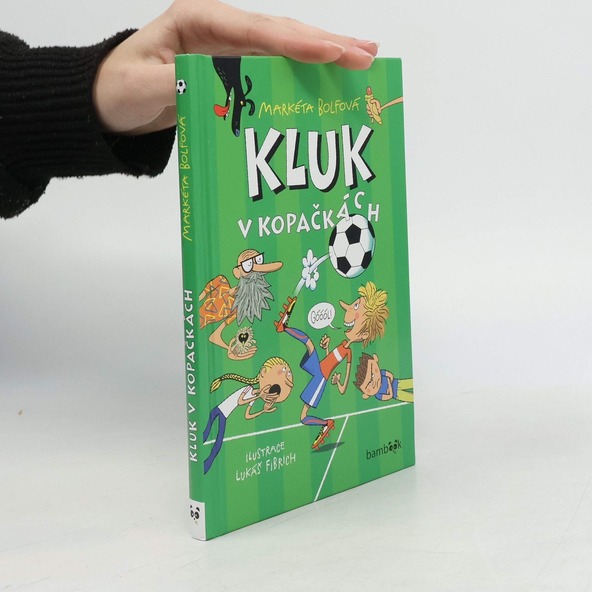 Markéta Bolfová Kluk v kopačkách
