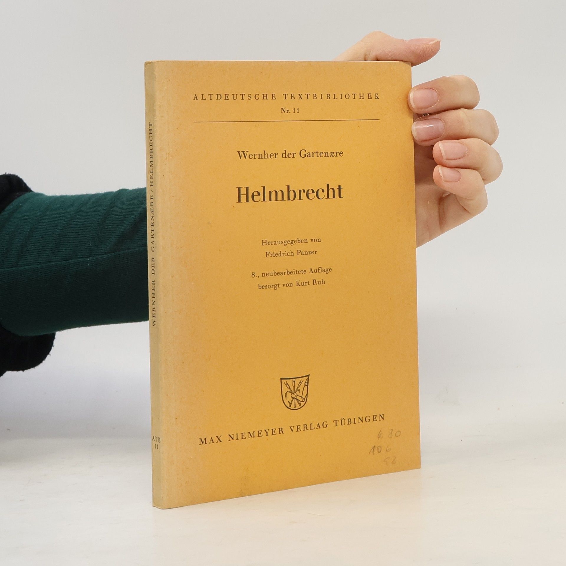 Wernher Der Gartenære Helmbrecht