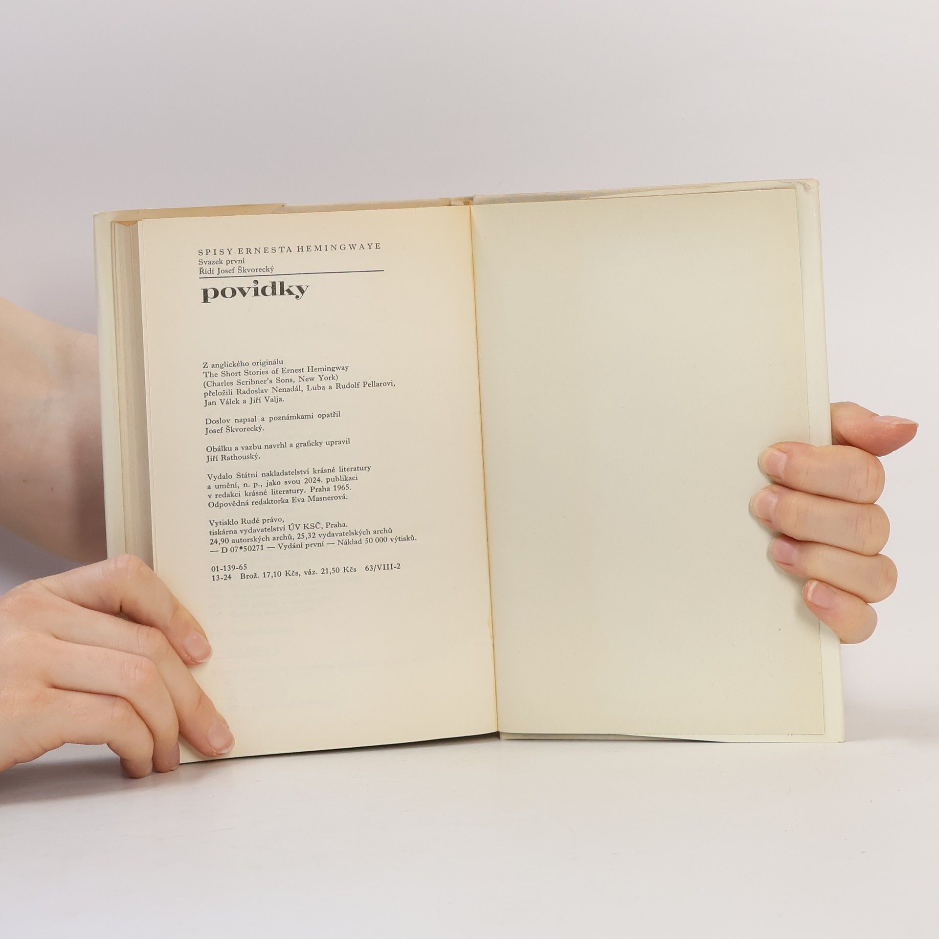 Ernest Hemingway Povídky