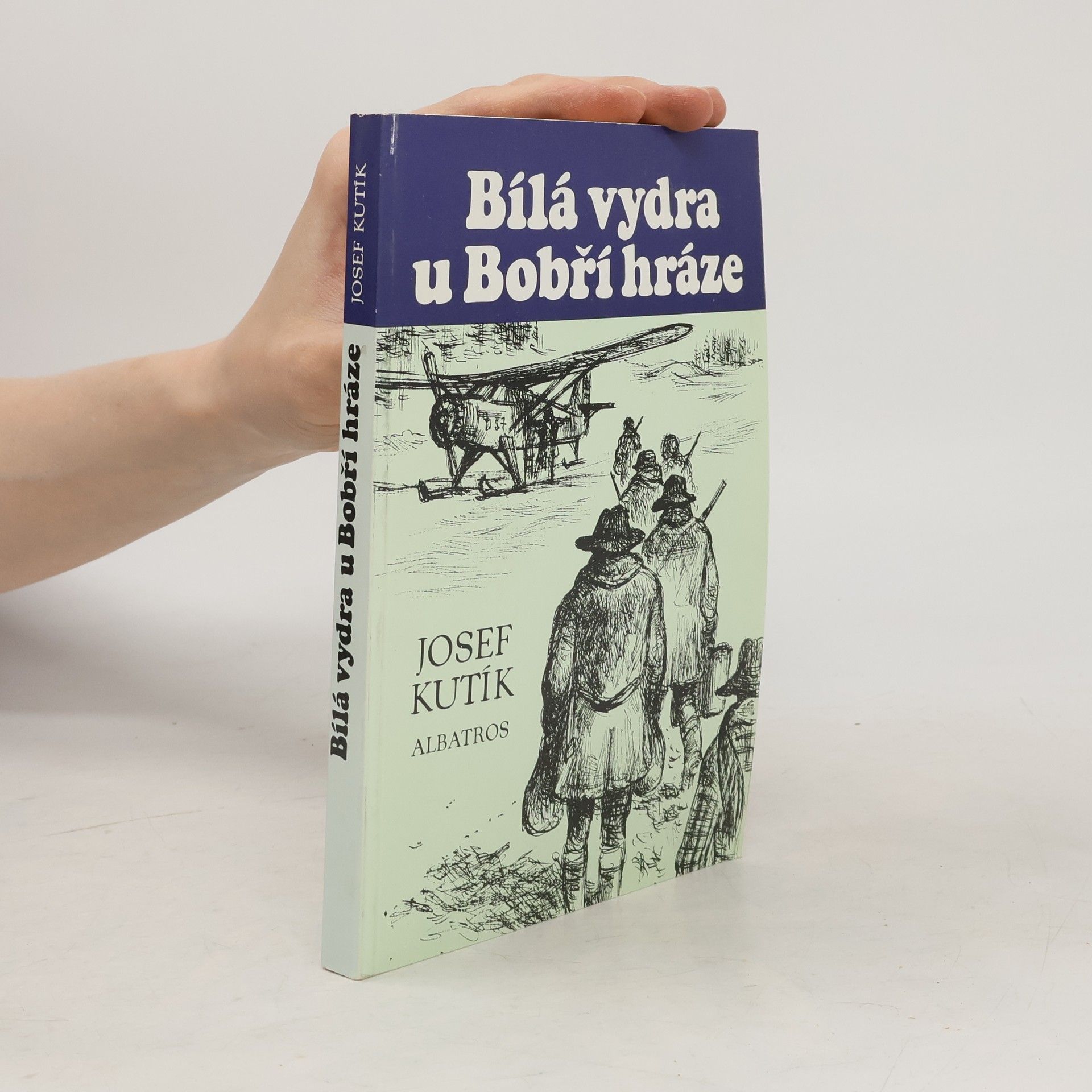 Josef Kutík Bílá vydra u Bobří hráze