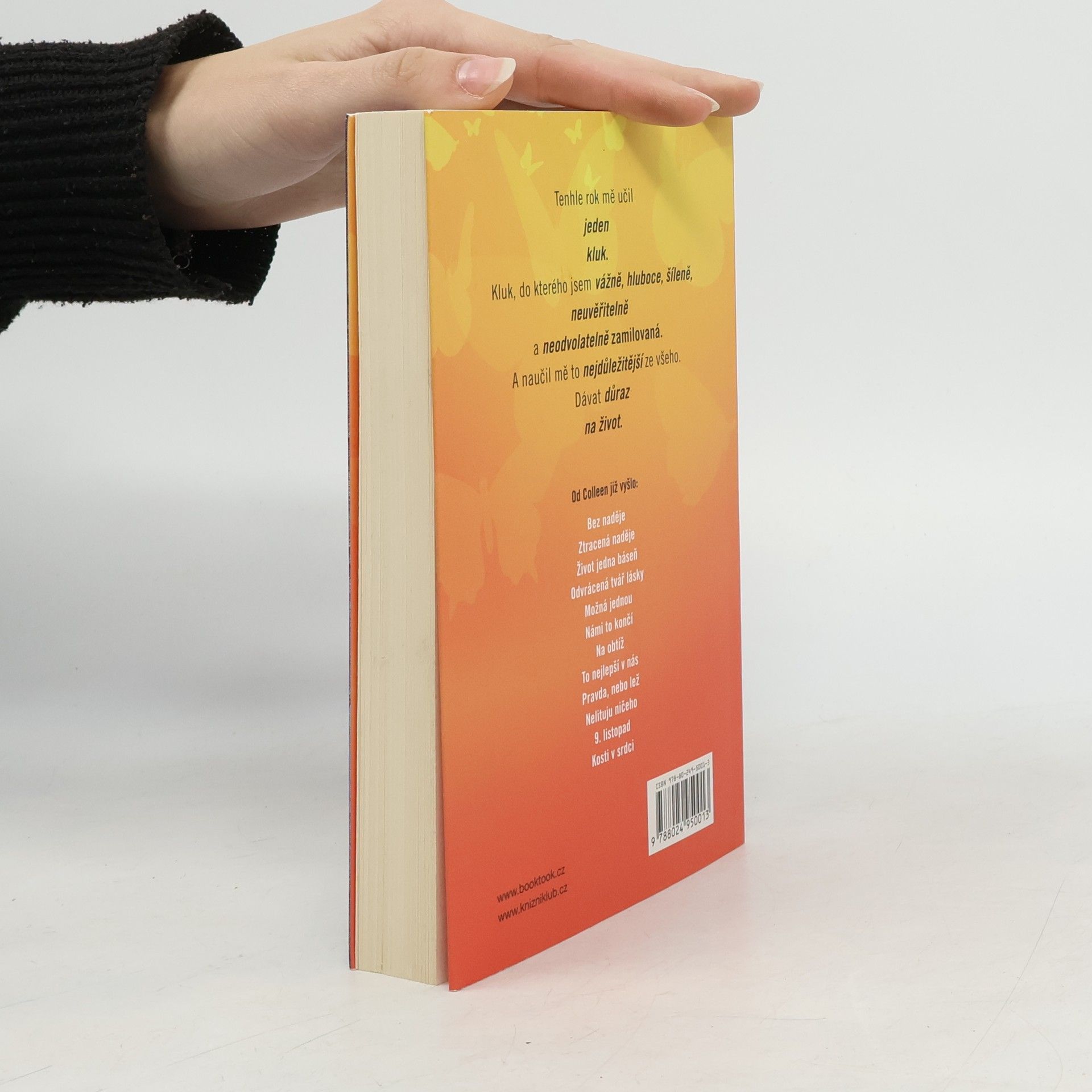 Colleen Hoover Život jedna báseň