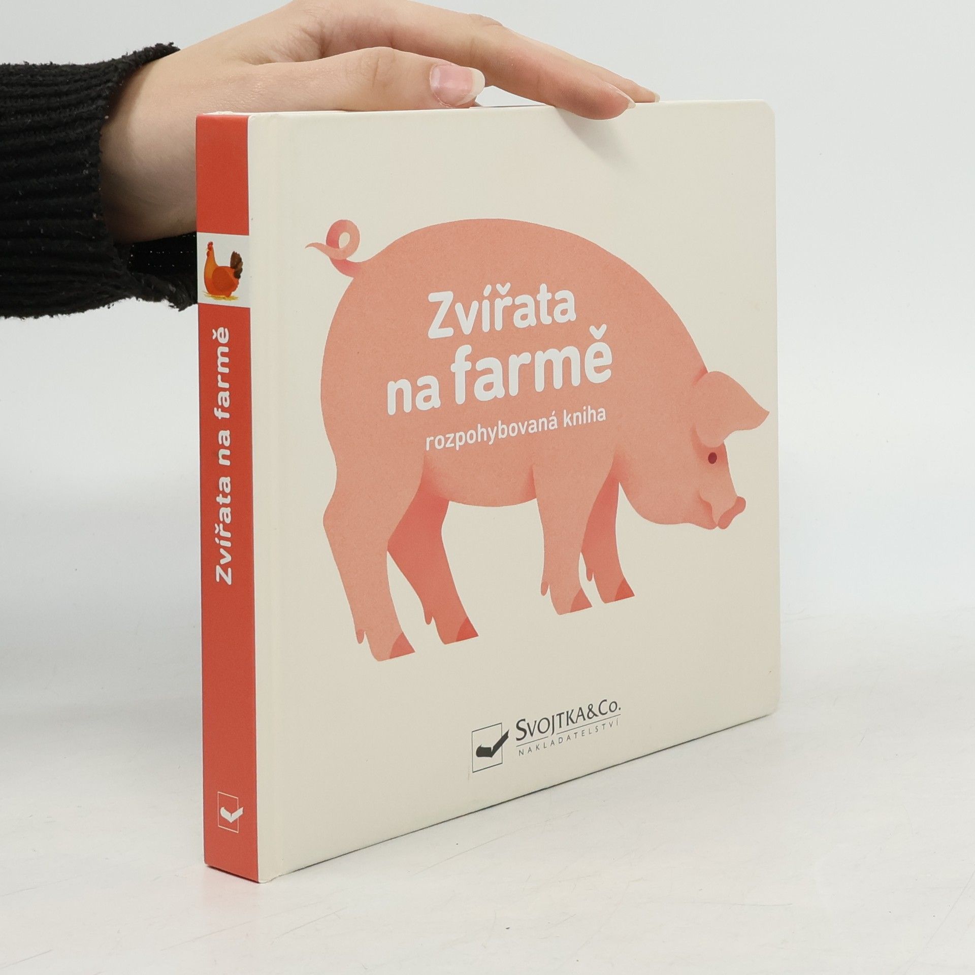 Zvířata na farmě : rozpohybovaná kniha