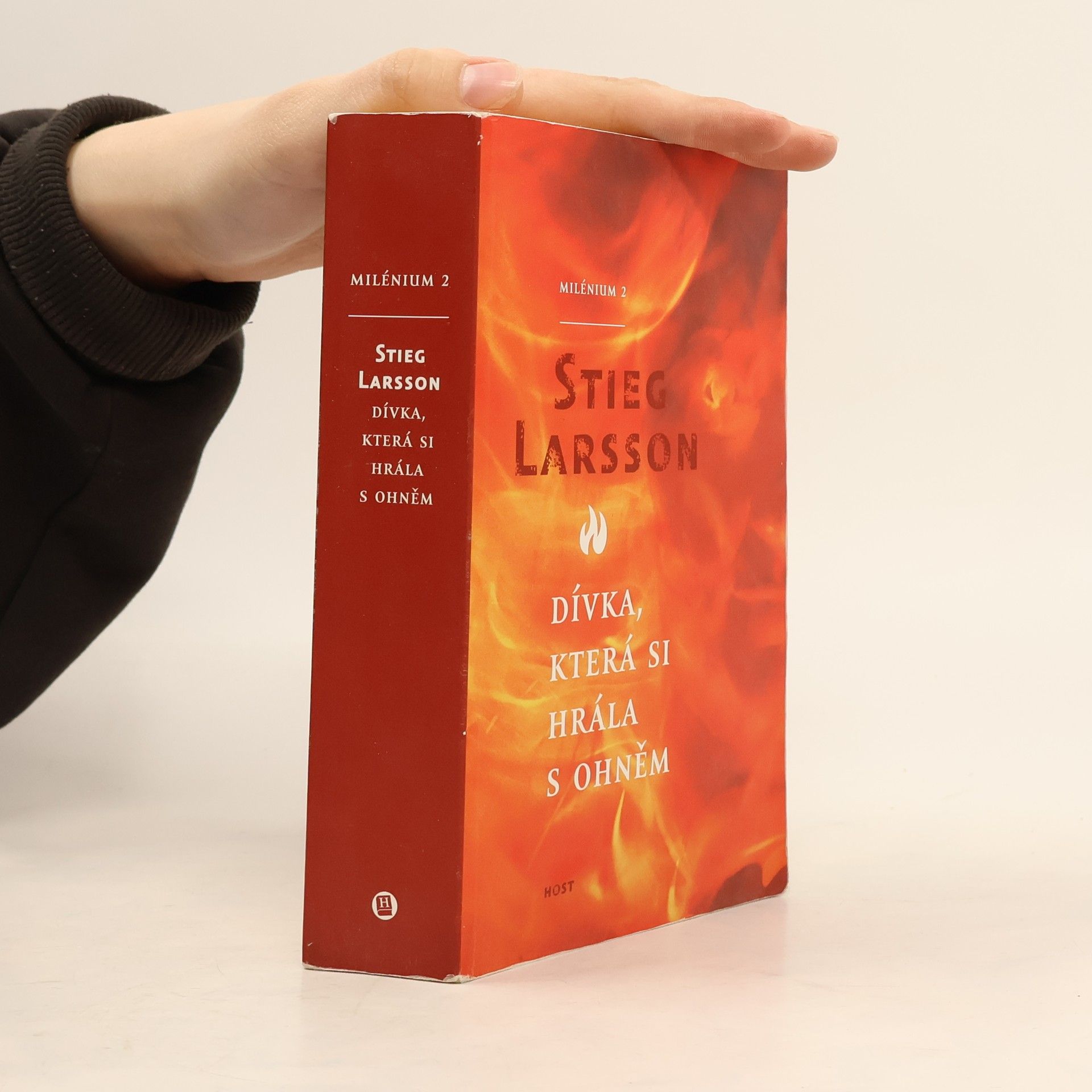 Stieg Larsson Dívka, která si hrála s ohněm