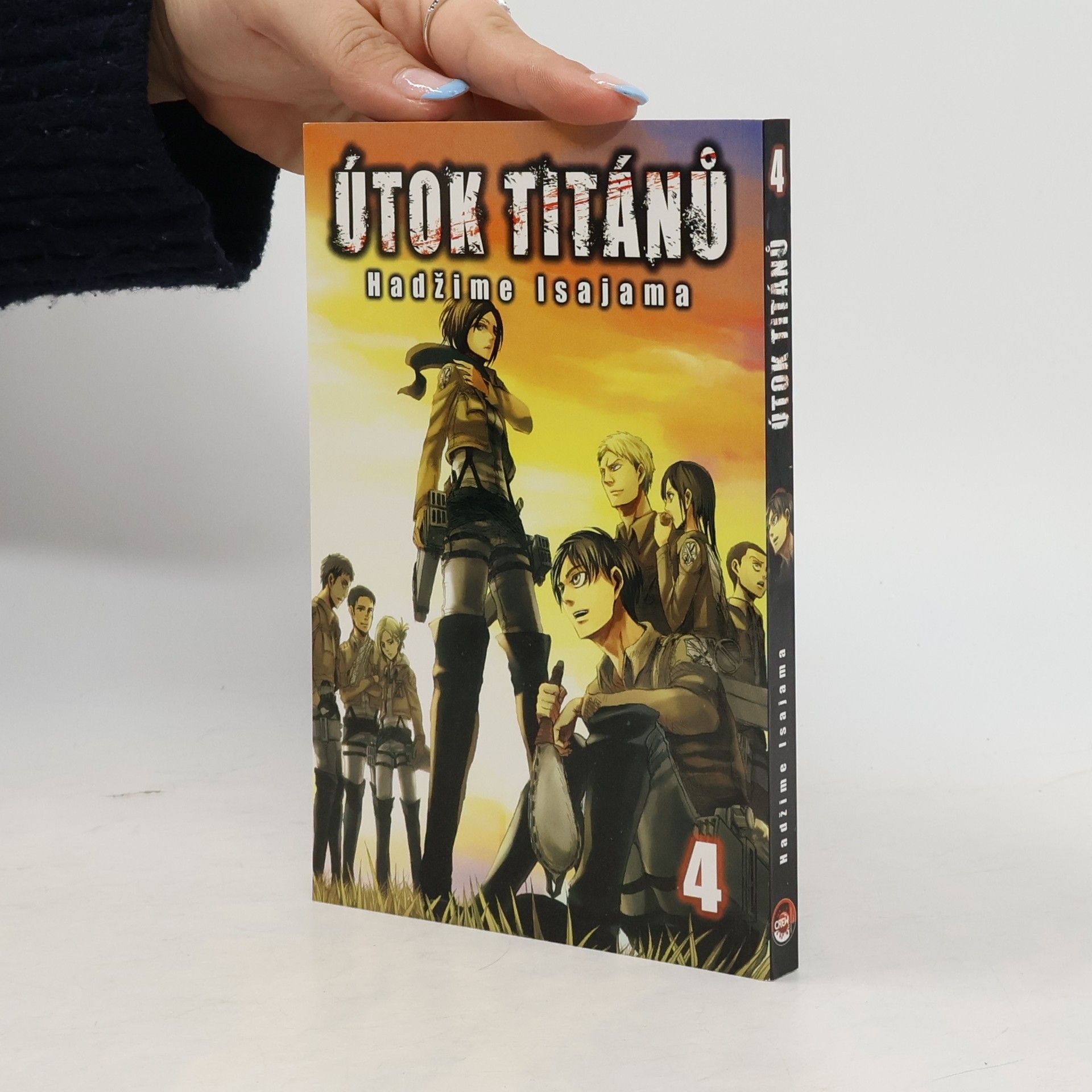 Hajime Isayama Útok titánů. 4