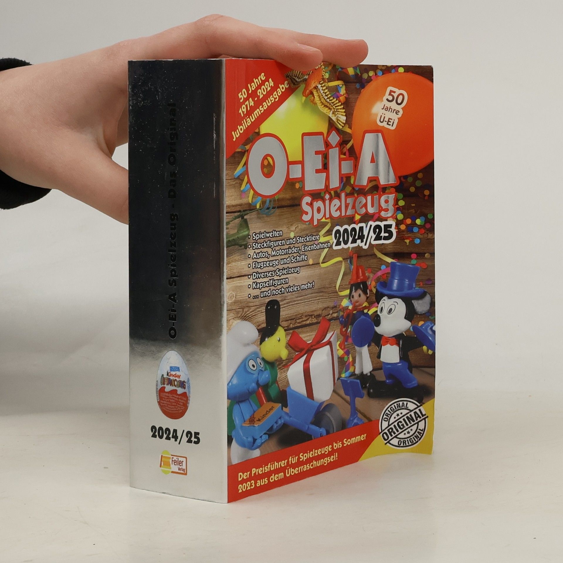 O-Ei-A Spielzeug 2024/25 - Der Preisführer für Spielzeuge aus dem Überraschungsei
