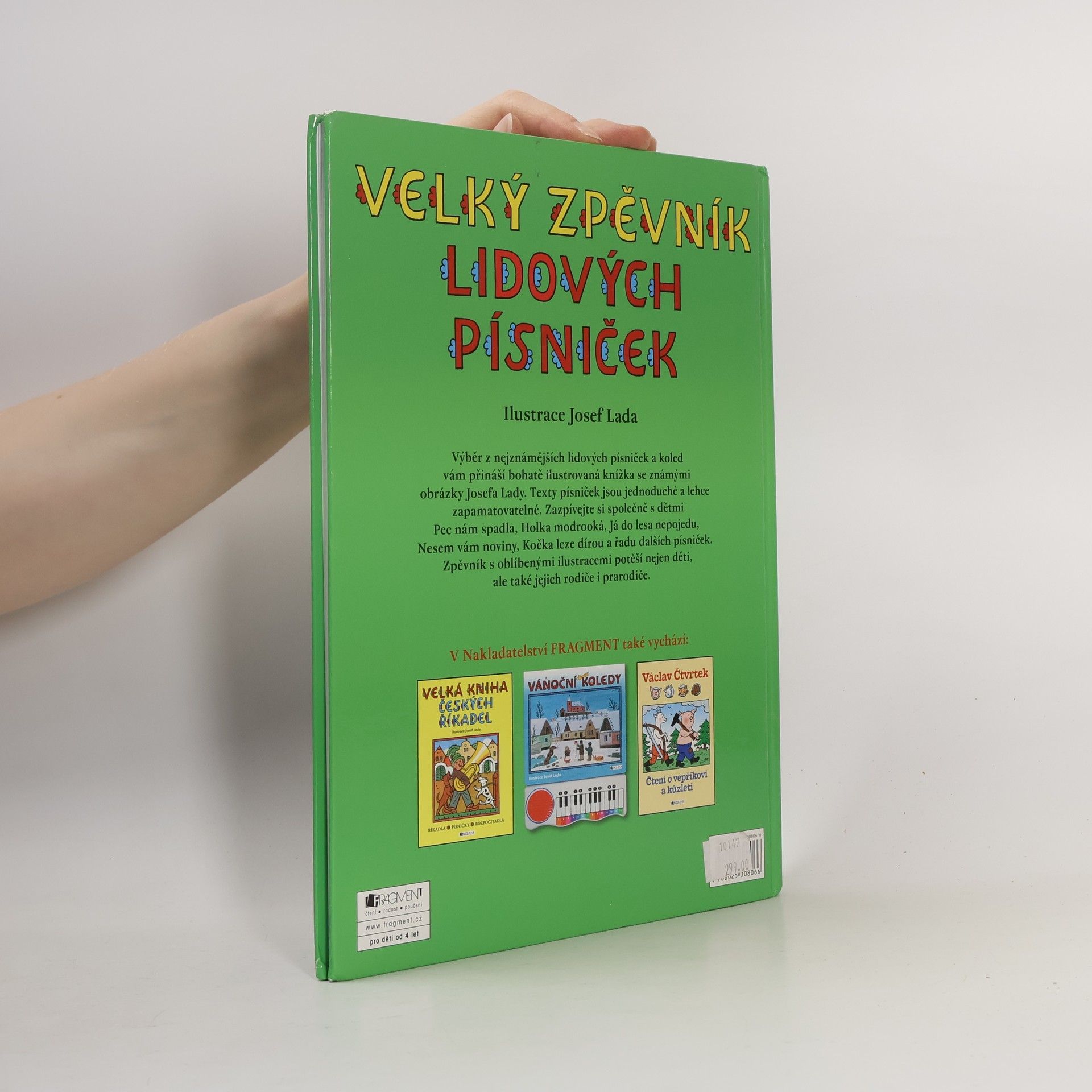 Josef Lada Velký zpěvník lidových písniček