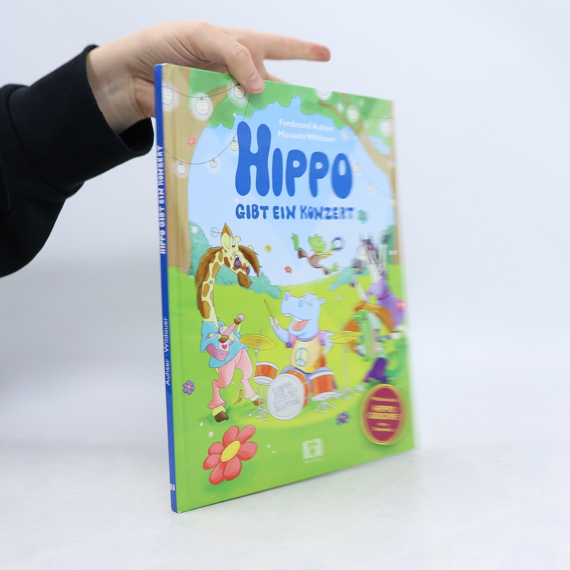 Hippo gibt ein Konzert