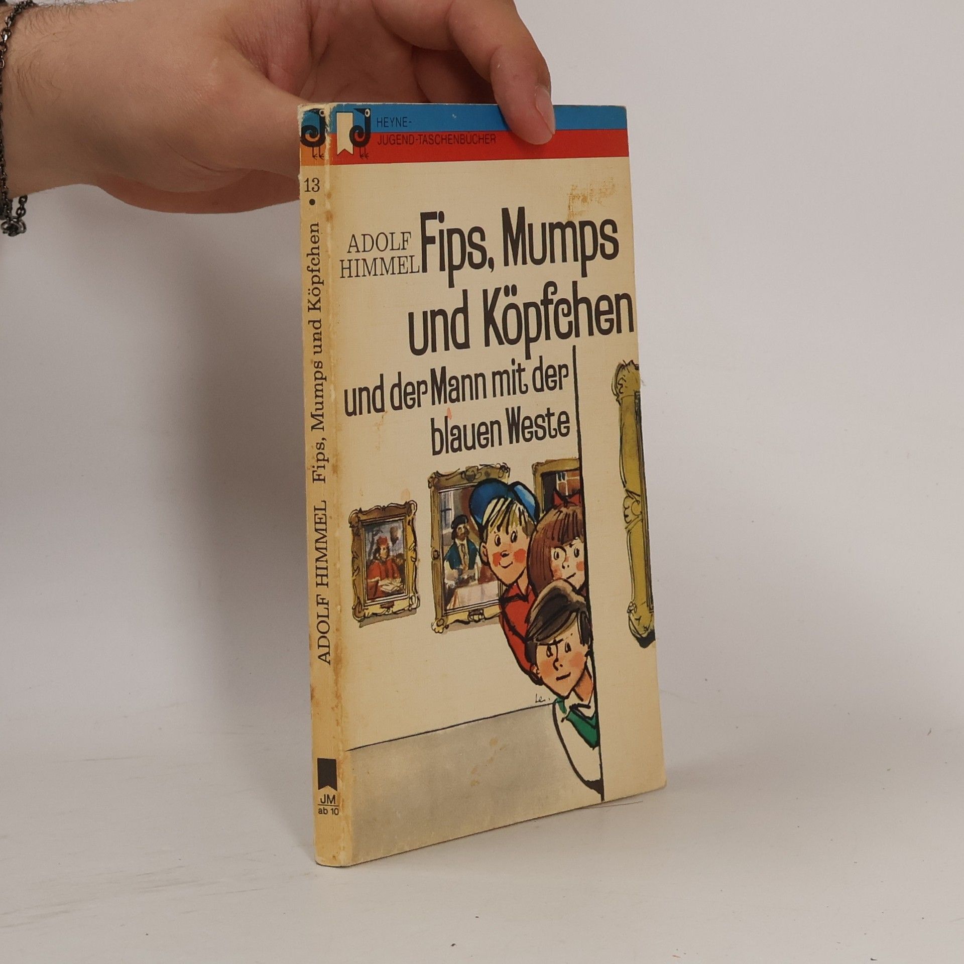 Adolf Himmel Fips, Mumps und Köpfchen und der Mann mit der blauen Weste