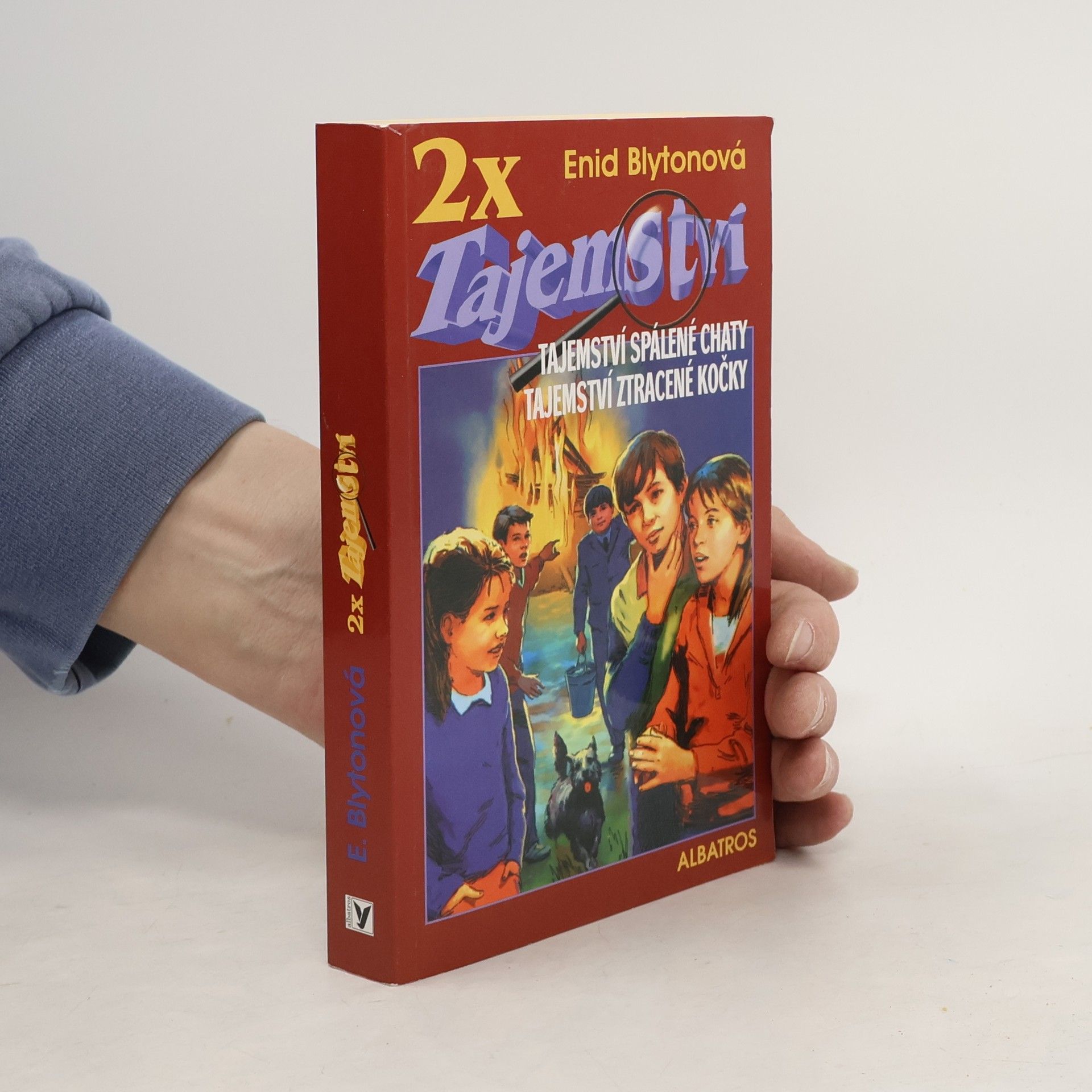 Enid Blyton 2x tajemství – Tajemství spálené chaty / Tajemství ztracené kočky