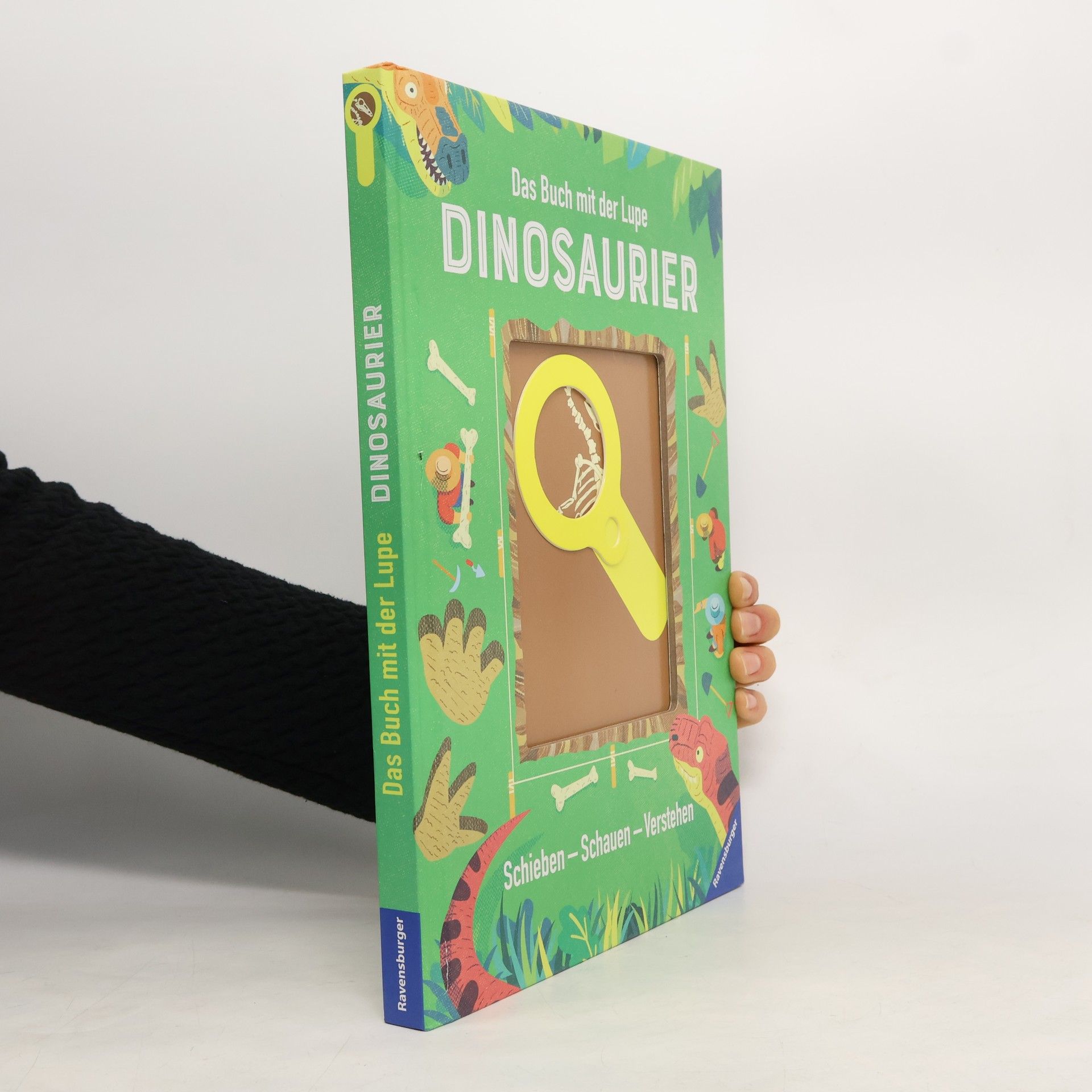 Camilla De la Bédoyère Das Buch mit der Lupe: Dinosaurier