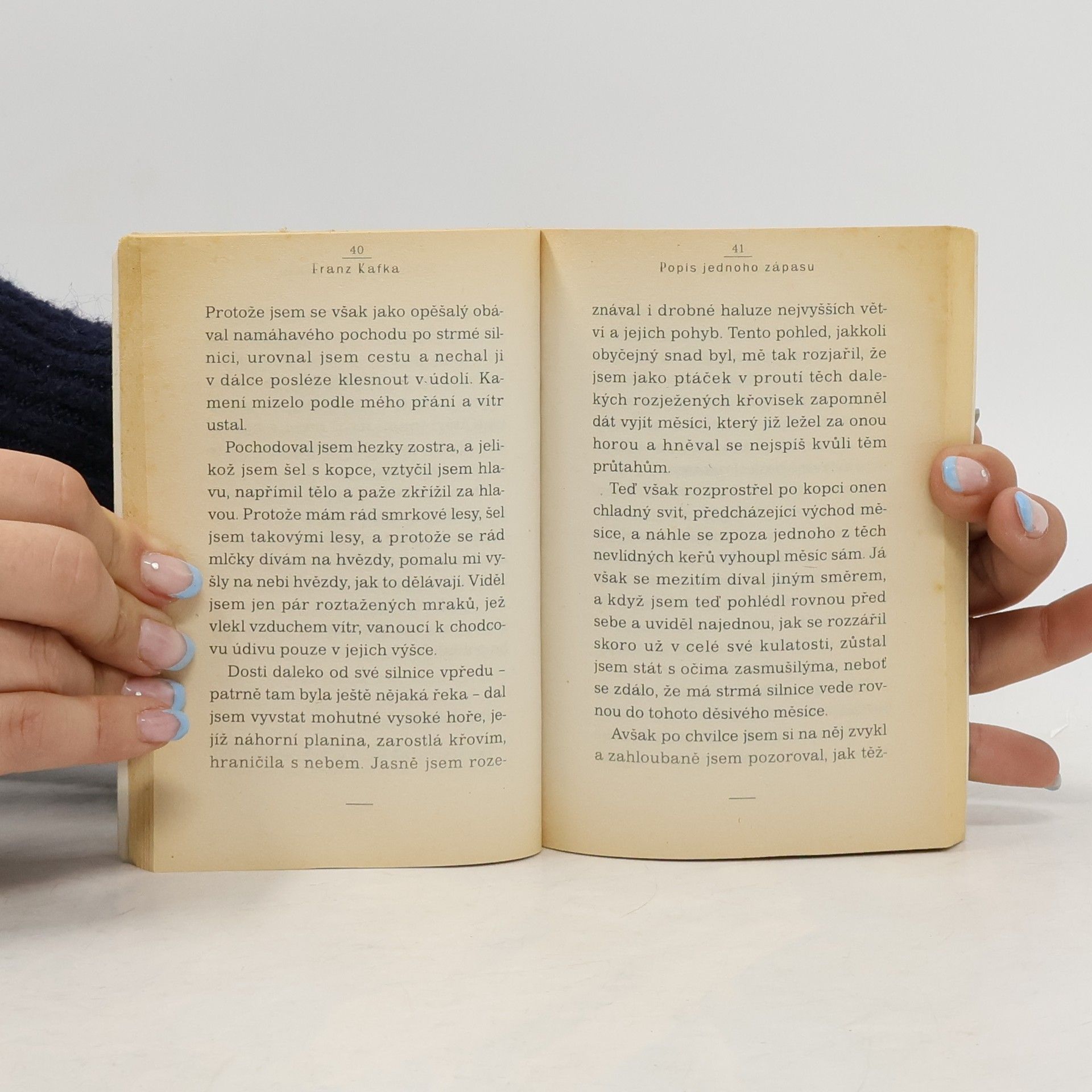 Franz Kafka Popis jednoho zápasu