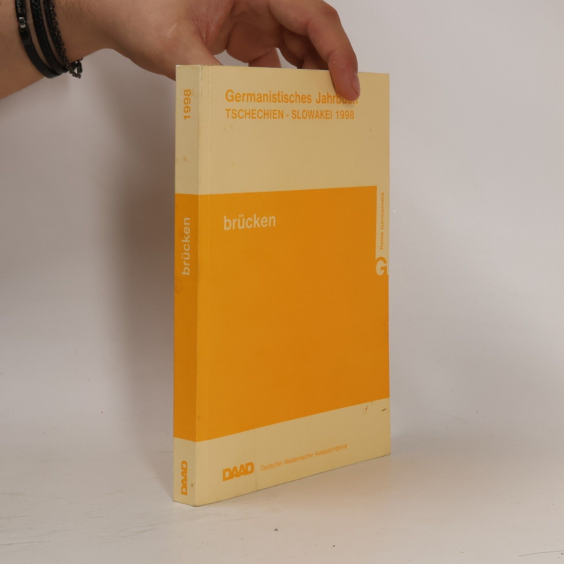 Brücken : germanistisches Jahrbuch Tschechien - Slowakei 1998 : neue Folge. 6