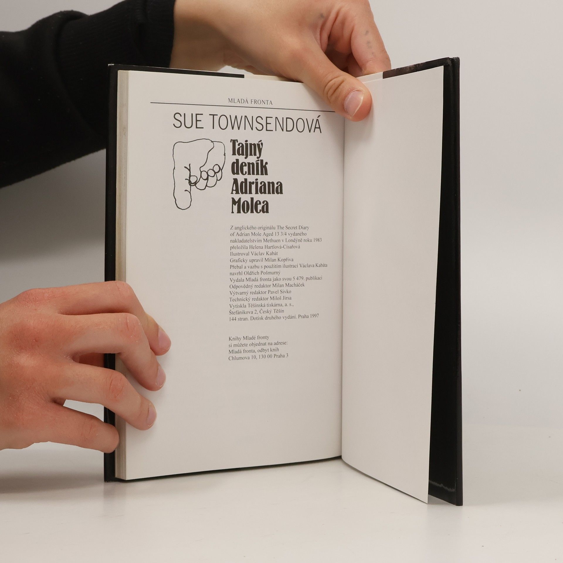 Sue Townsend Tajný deník Adriana Molea