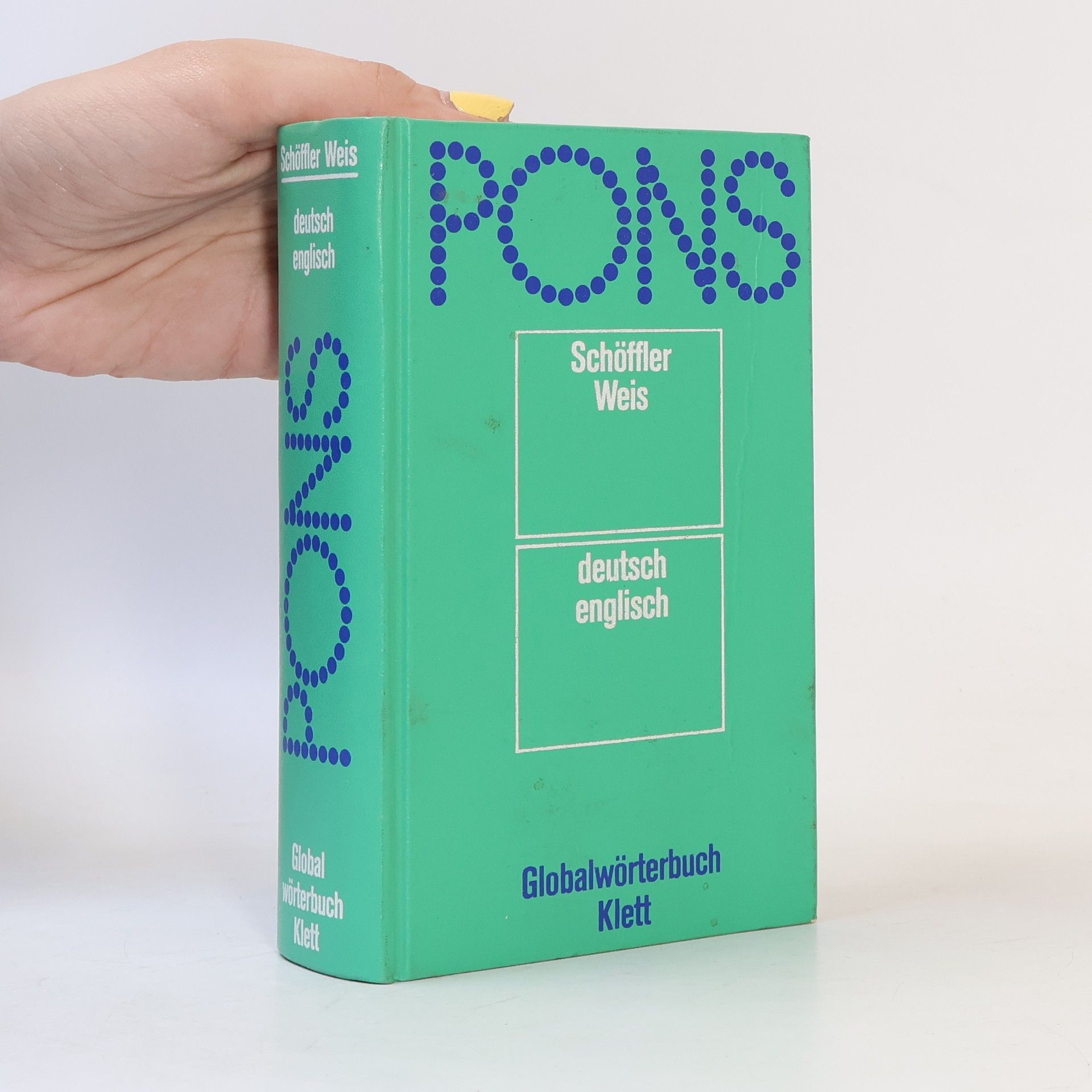 Erich Weiss Pons-Globalwörterbuch Englisch-Deutsch, Deutsch-Englisch