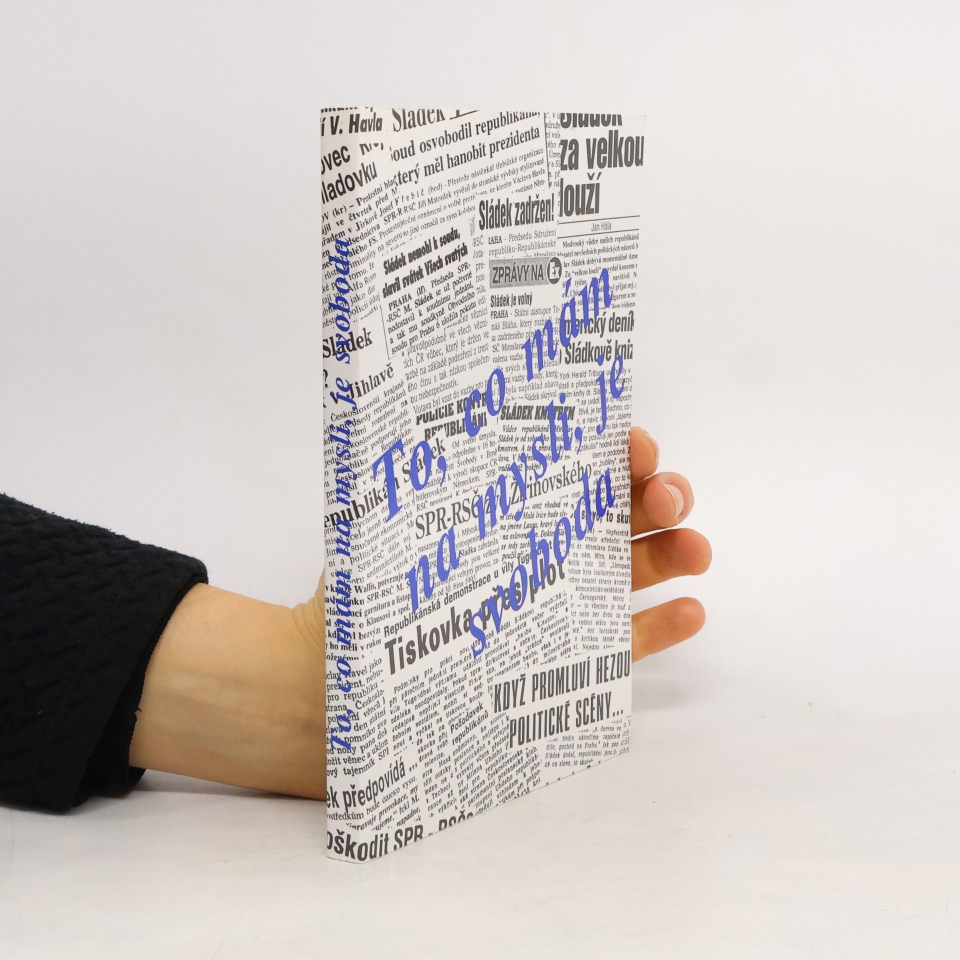 Miroslav Sládek To, co mám na mysli, je svoboda