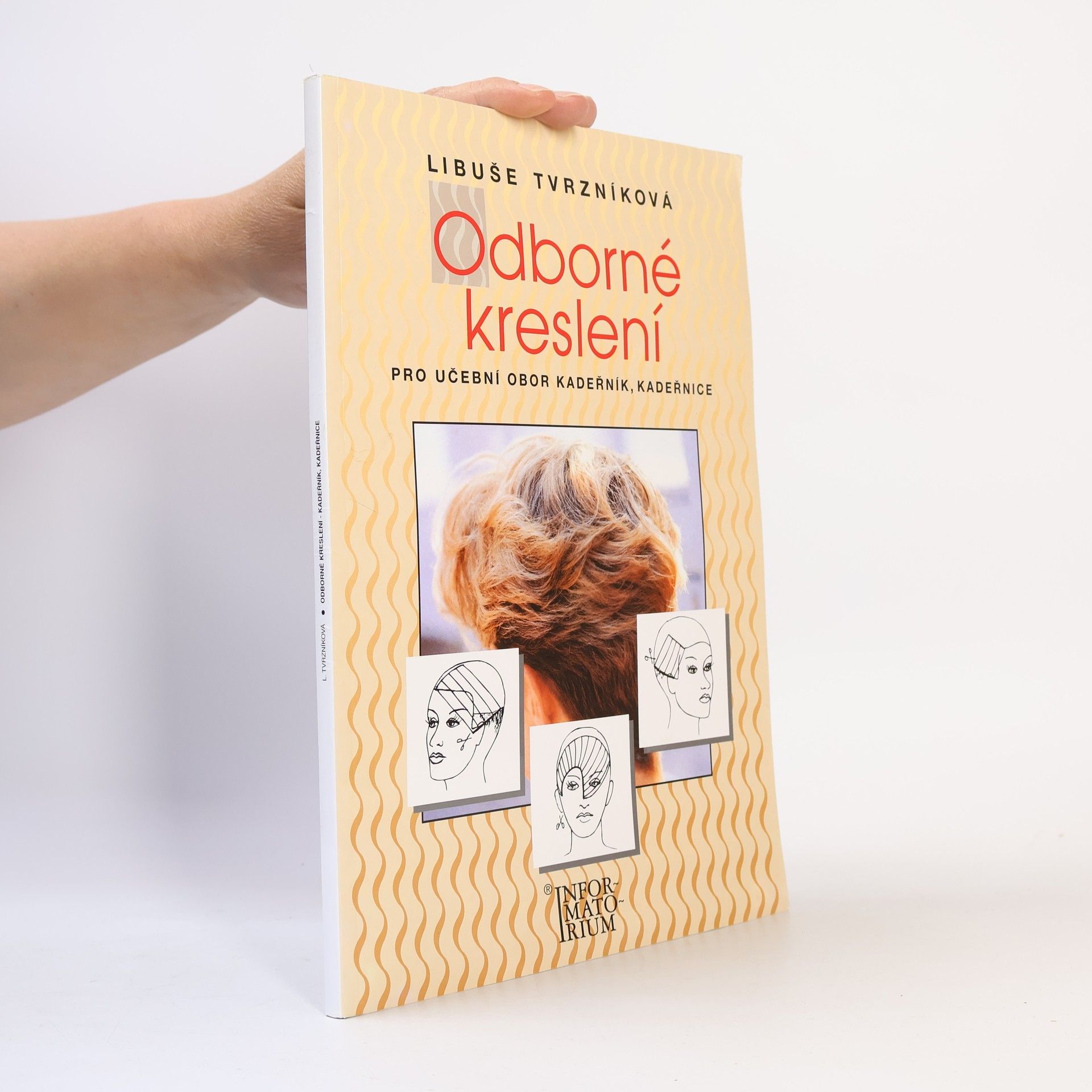 Libuše Tvrzníková Odborné kreslení pro učební obor Kadeřník, Kadeřnice