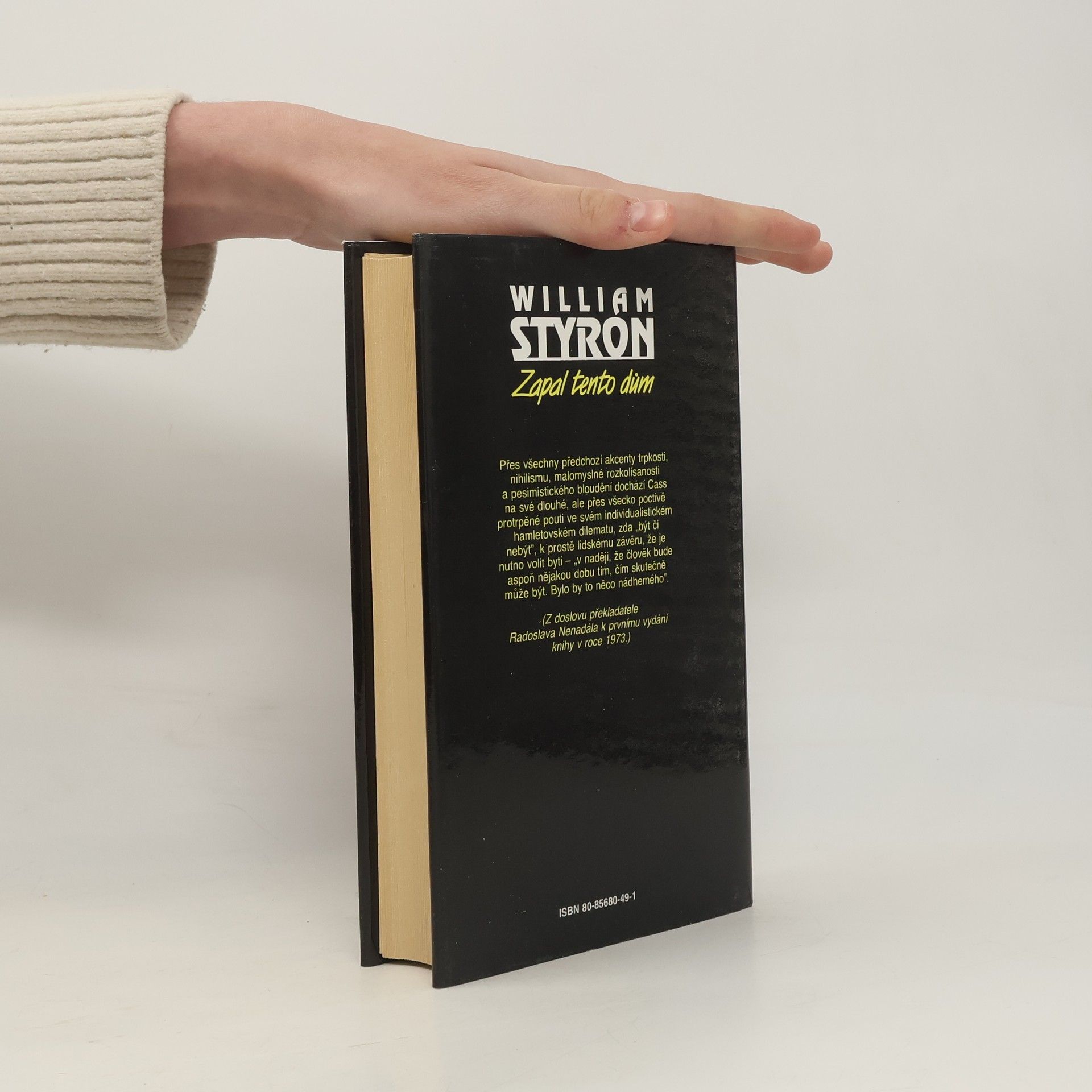William Styron Zapal tento dům