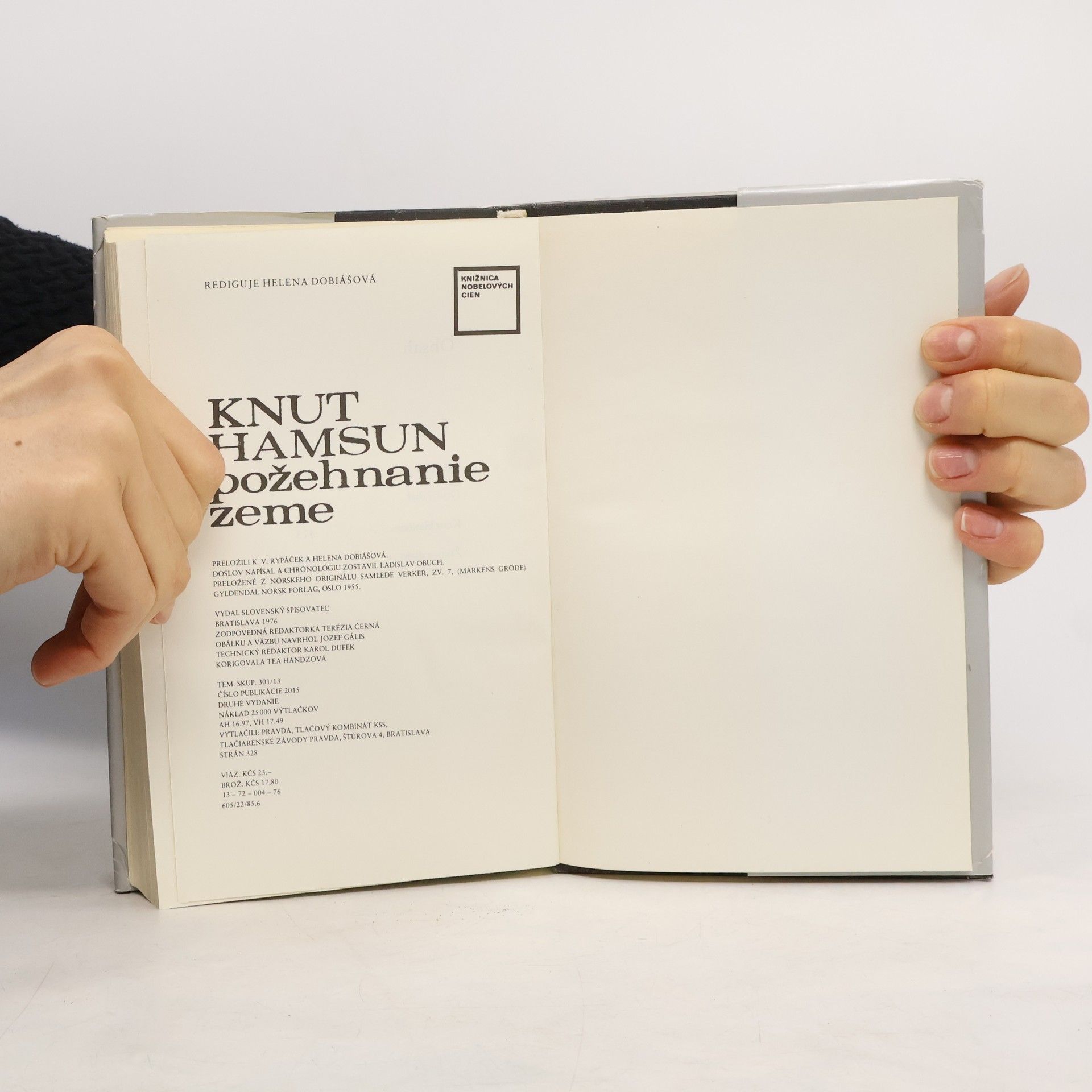 Knut Hamsun Požehnanie zeme