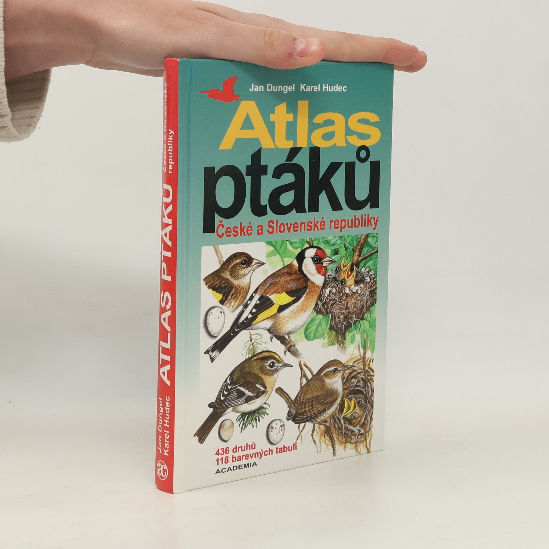 Karel Hudec Atlas ptáků České a Slovenské republiky