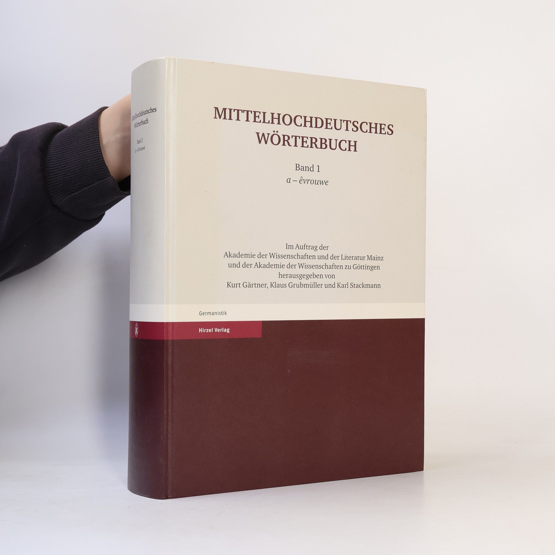 Kurt Gärtner Mittelhochdeutsches Wörterbuch