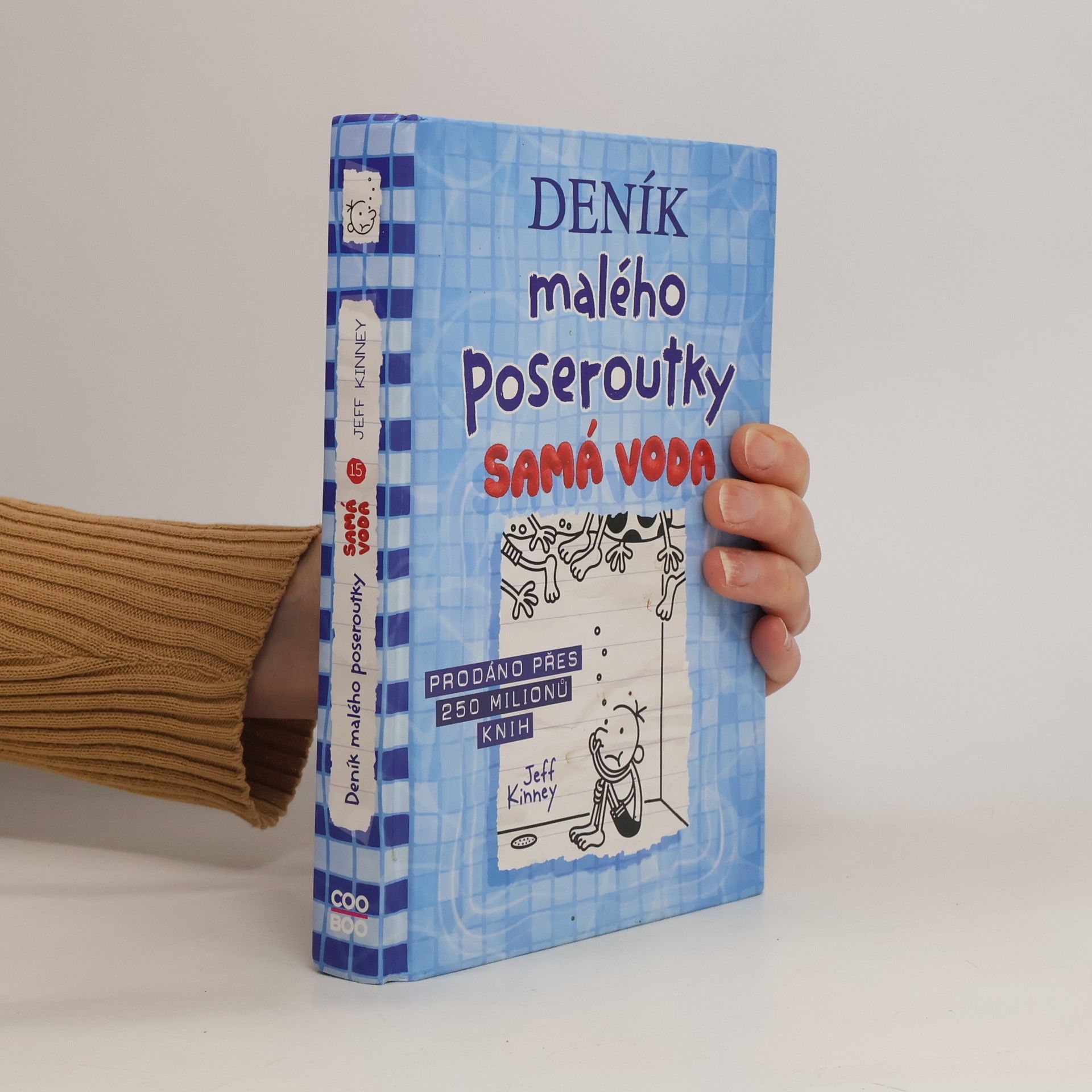 Jeff Kinney Deník malého poseroutky 15. Samá voda