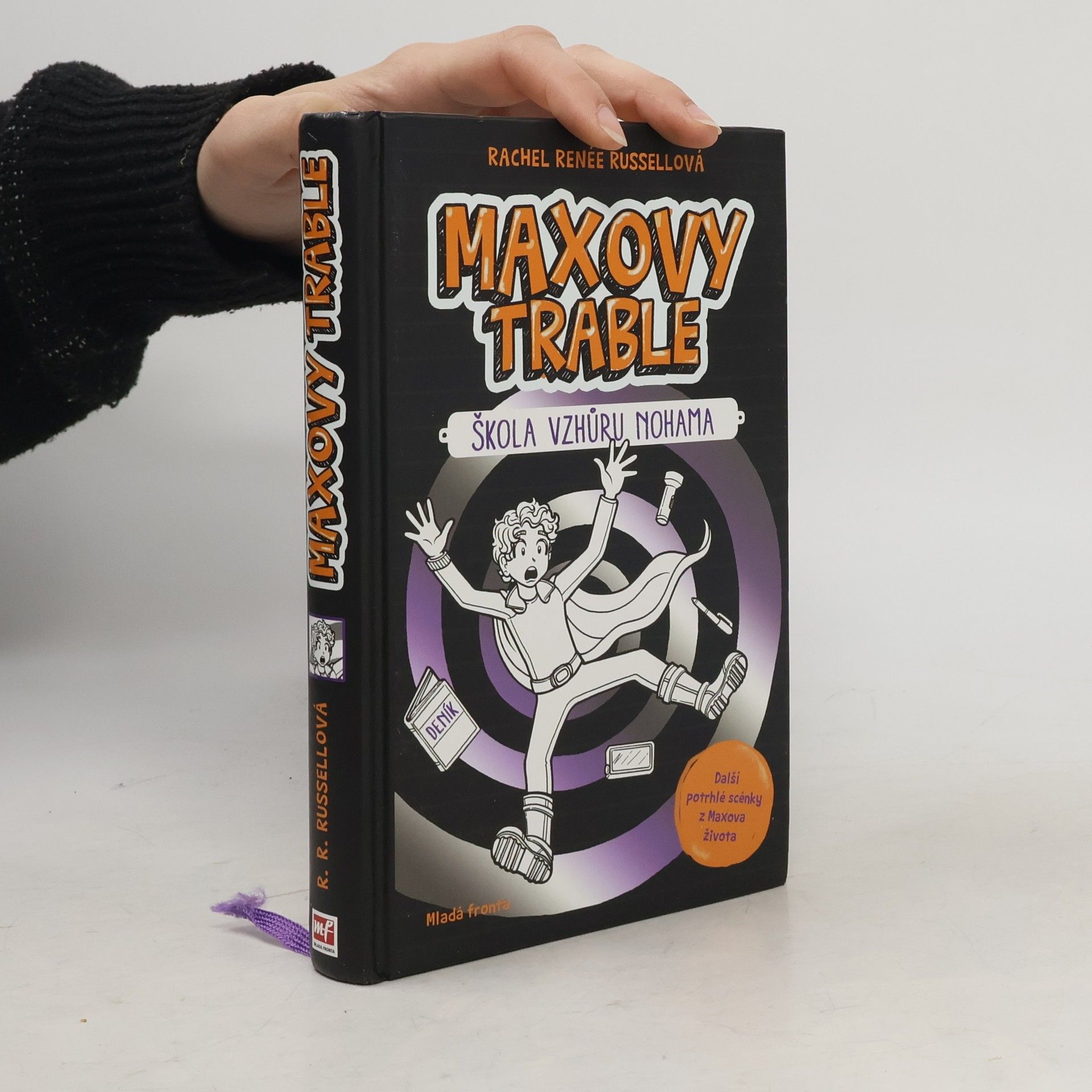Nikki Russell Maxovy trable. Kniha druhá, Škola vzhůru nohama