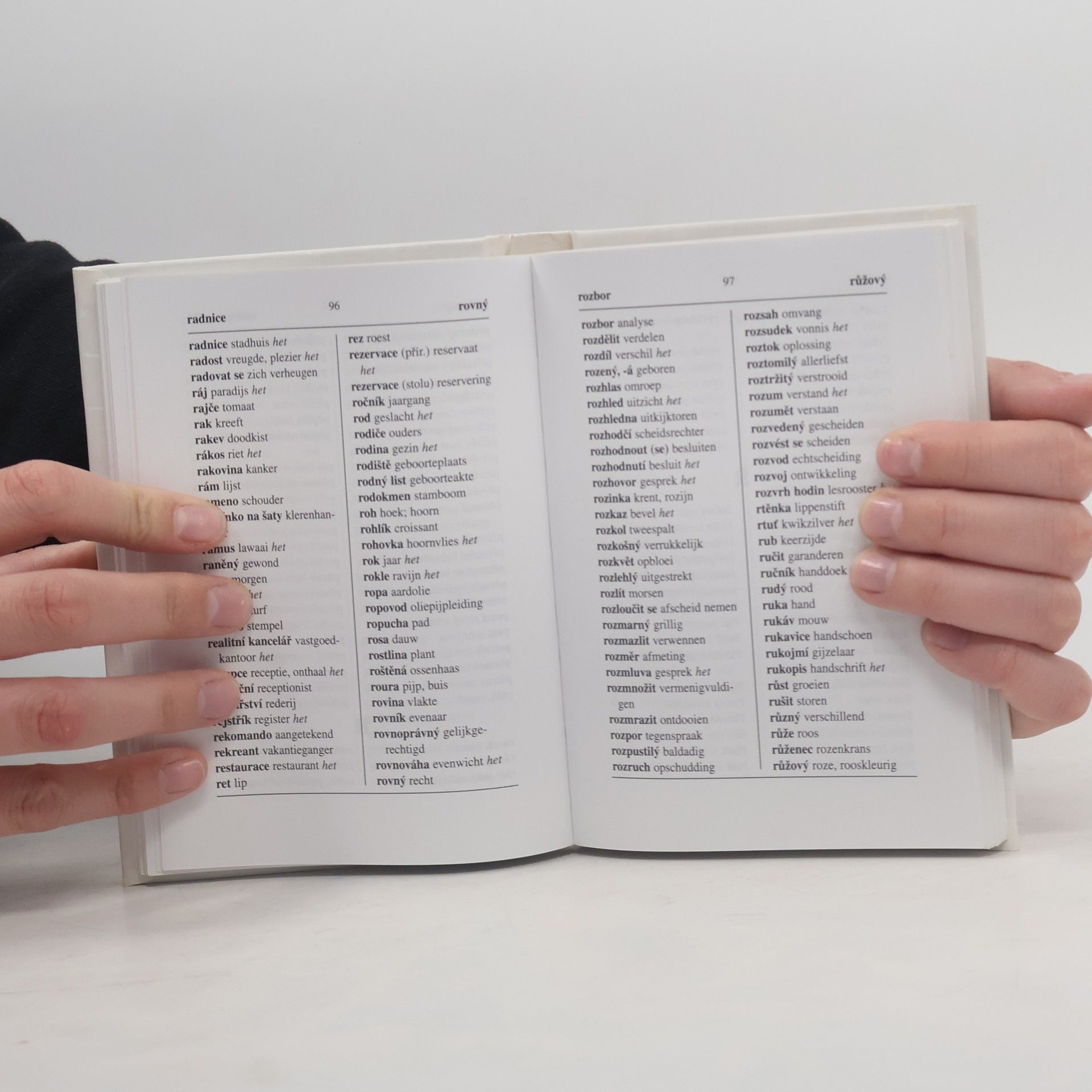 Přemysl Janota Kapesní nizozemský slovník = Tsjechisch zakwoordenboek