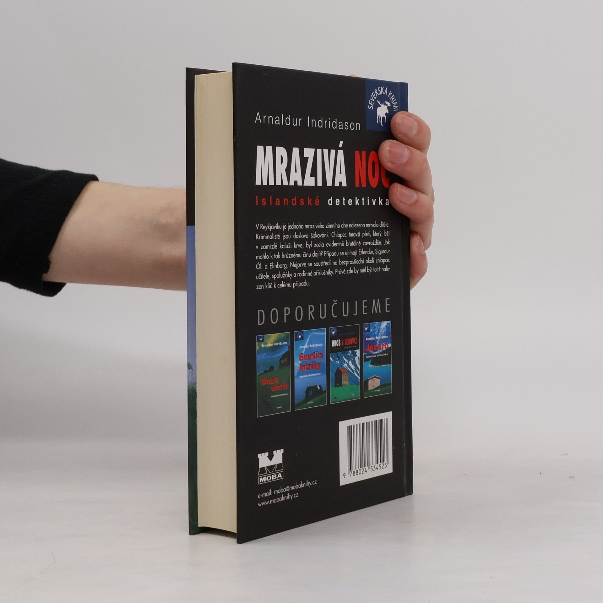 Arnaldur Indridason Mrazivá noc : islandská detektivka