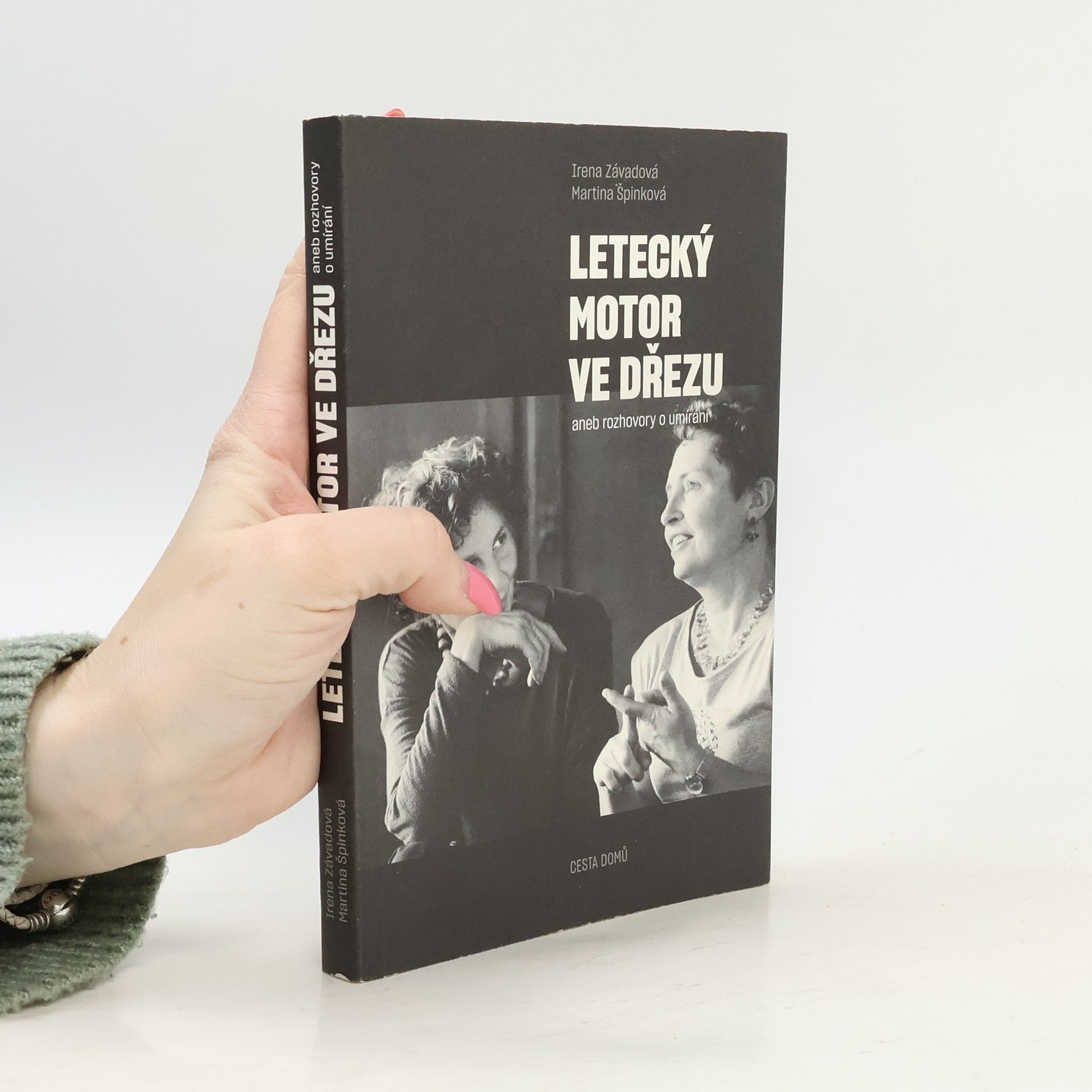 Irena Závadová Letecký motor ve dřezu, aneb, Rozhovory o umírání