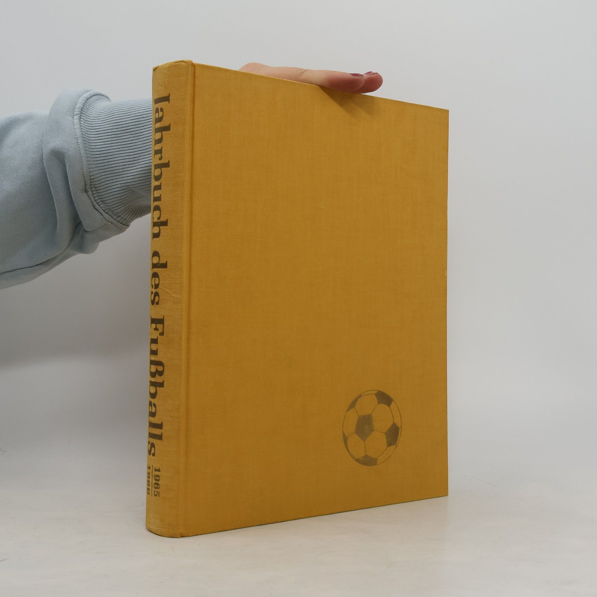 Hans-Dieter Barthel Jahrbuch des Fußballs 1985/1986