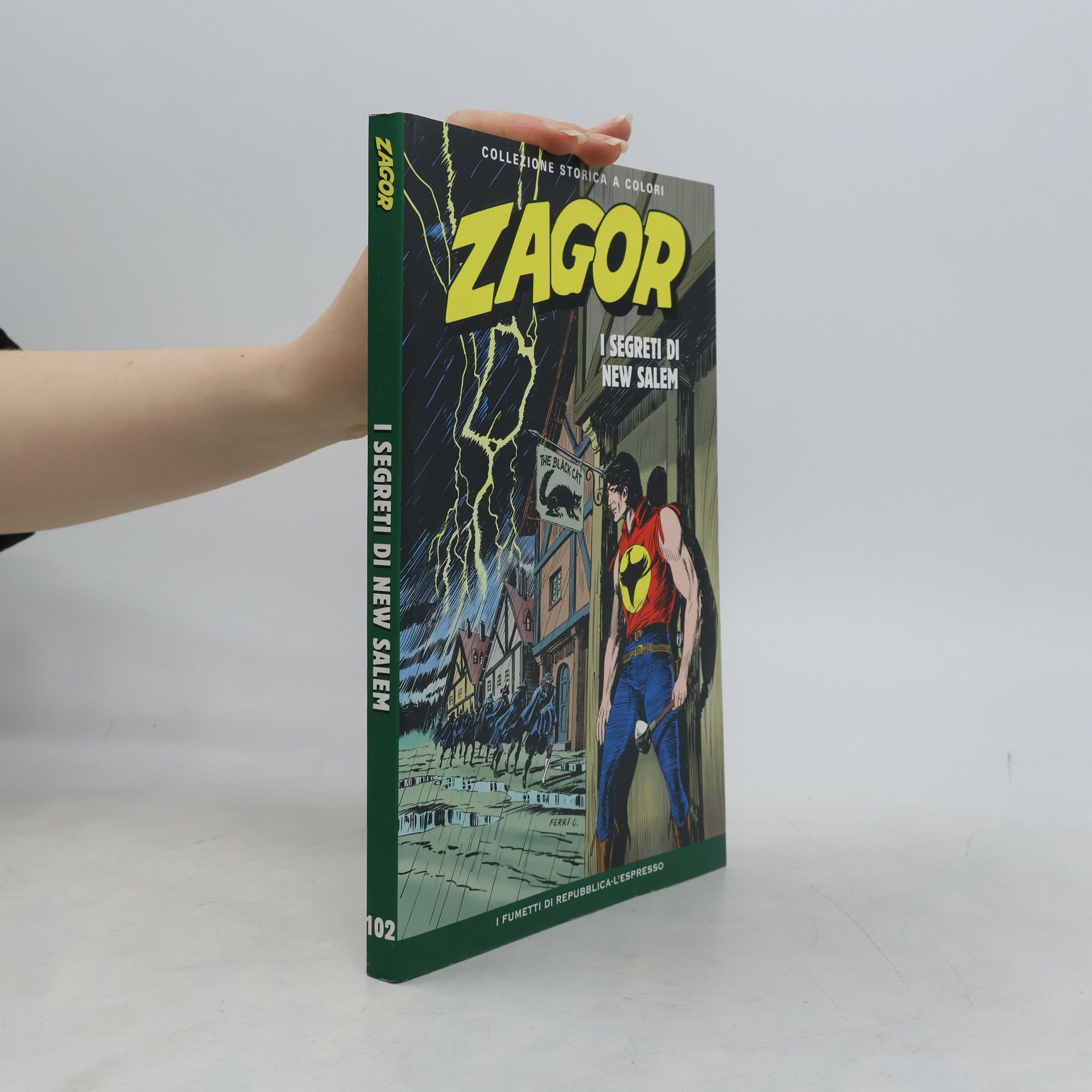 Gallieno Ferri Zagor 102. I segreti di new salem